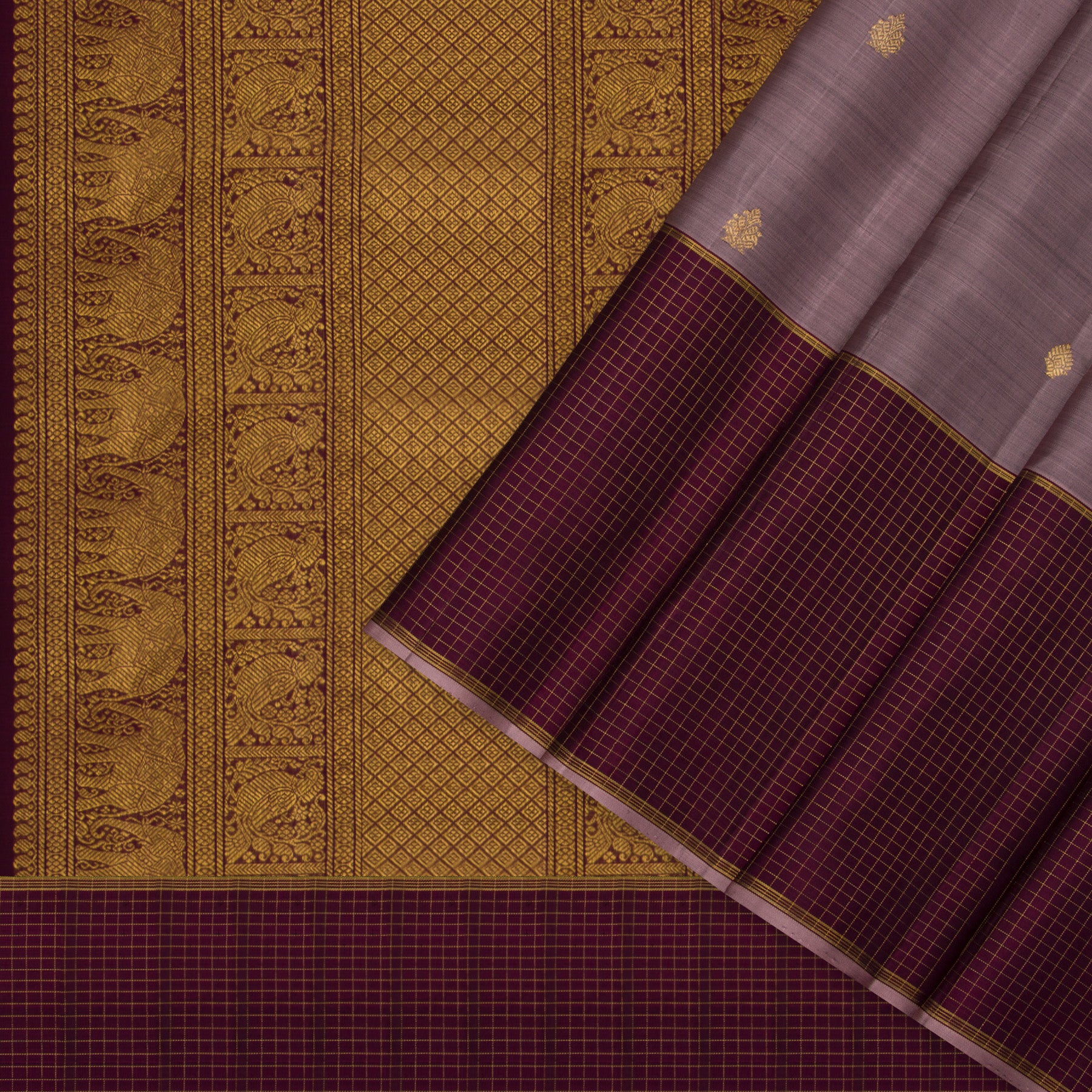 Kanakavalli Kanjivaram Silk Sari 23-595-HS001-12752 - Cover View