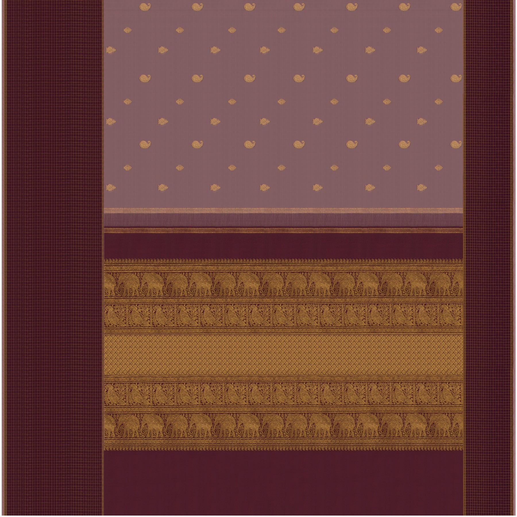 Kanakavalli Kanjivaram Silk Sari 23-595-HS001-12752 - Full View