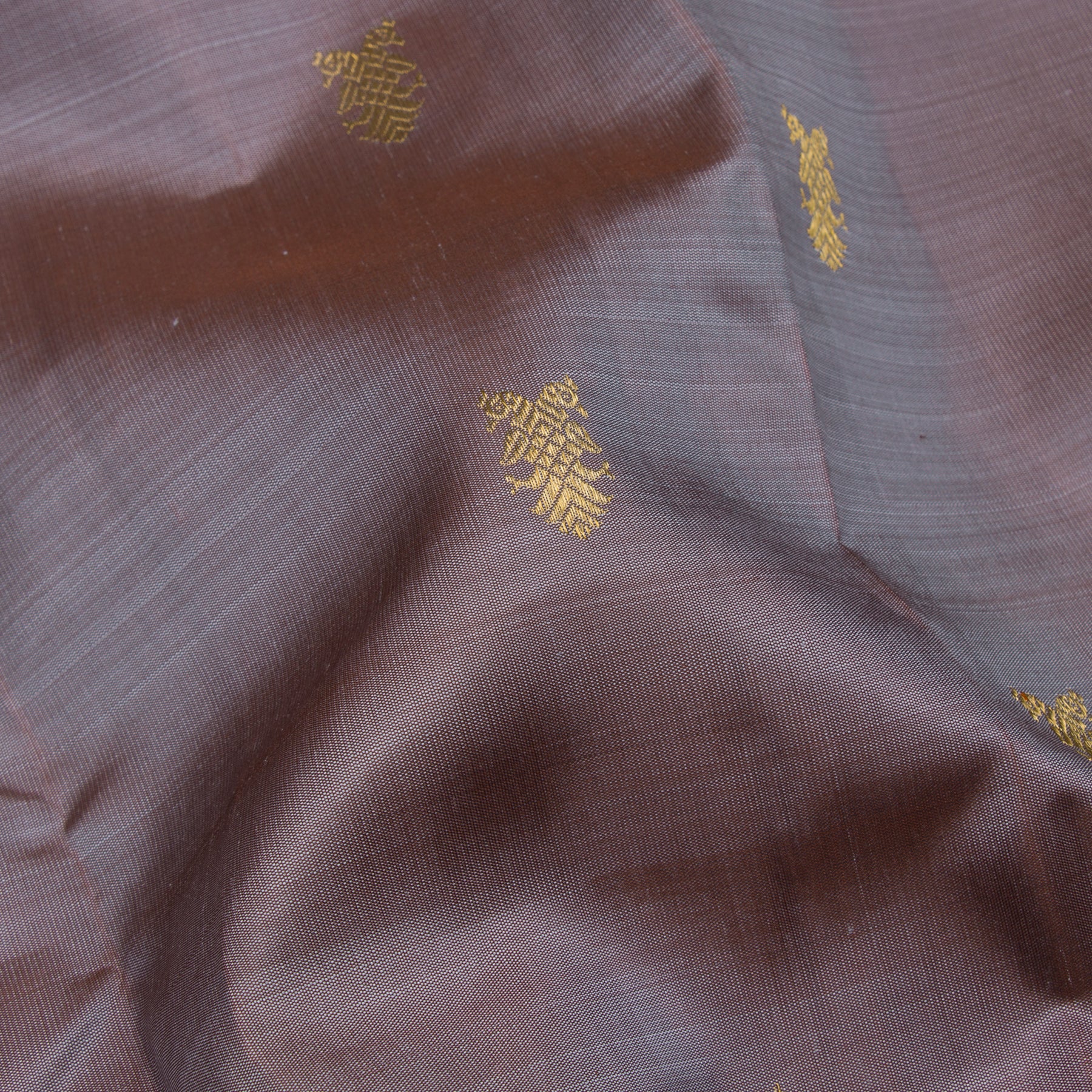 Kanakavalli Kanjivaram Silk Sari 23-595-HS001-12771 - Fabric View