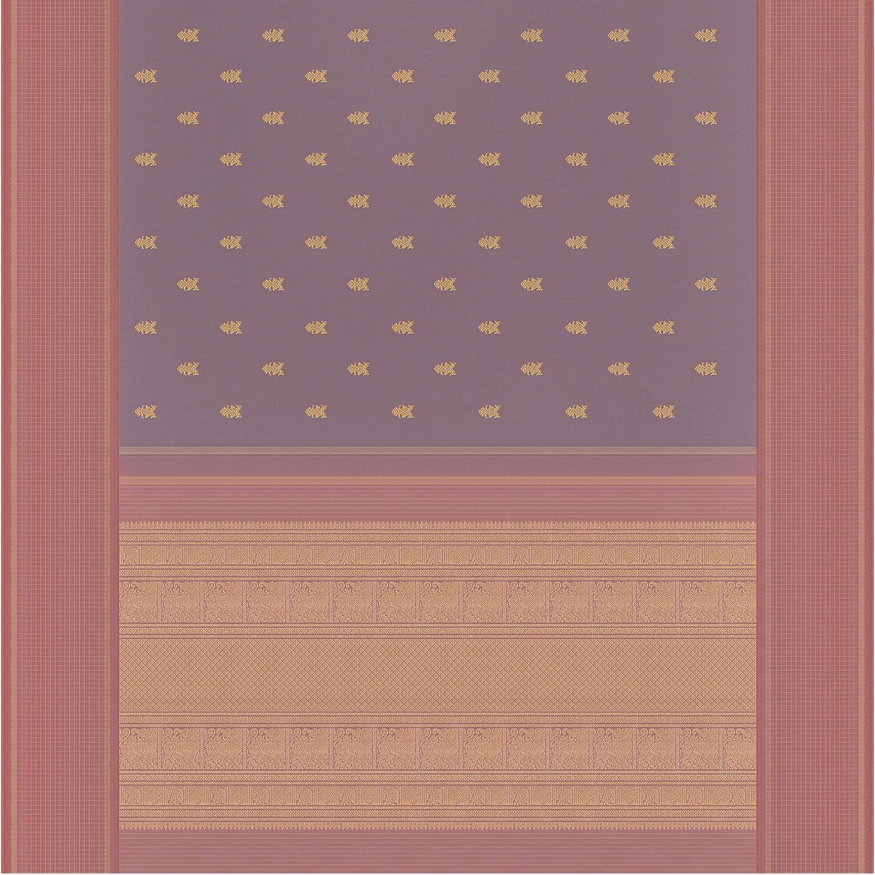 Kanakavalli Kanjivaram Silk Sari 23-595-HS001-12771 - Full View