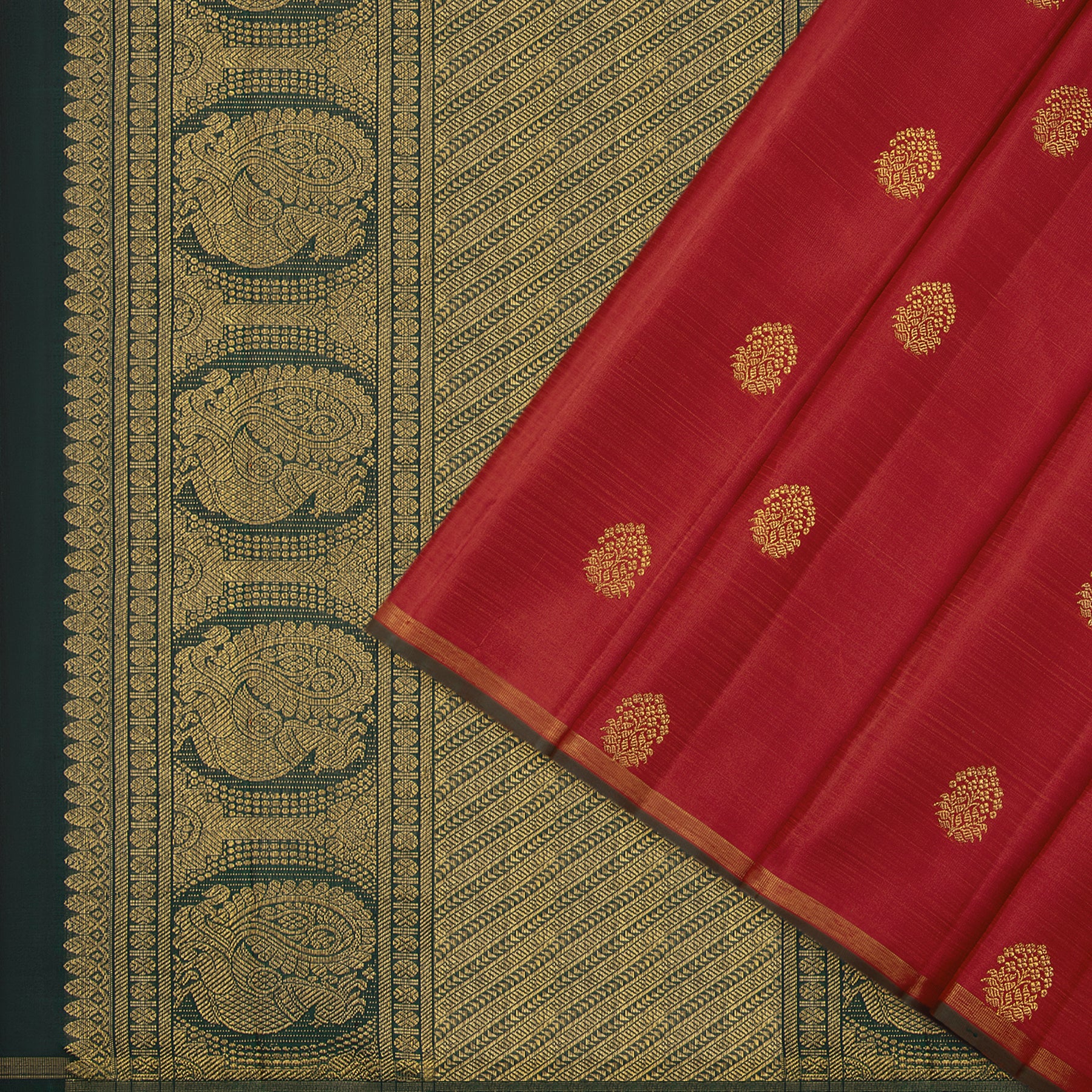 Kanakavalli Kanjivaram Silk Sari 23-595-HS001-13641 - Cover View