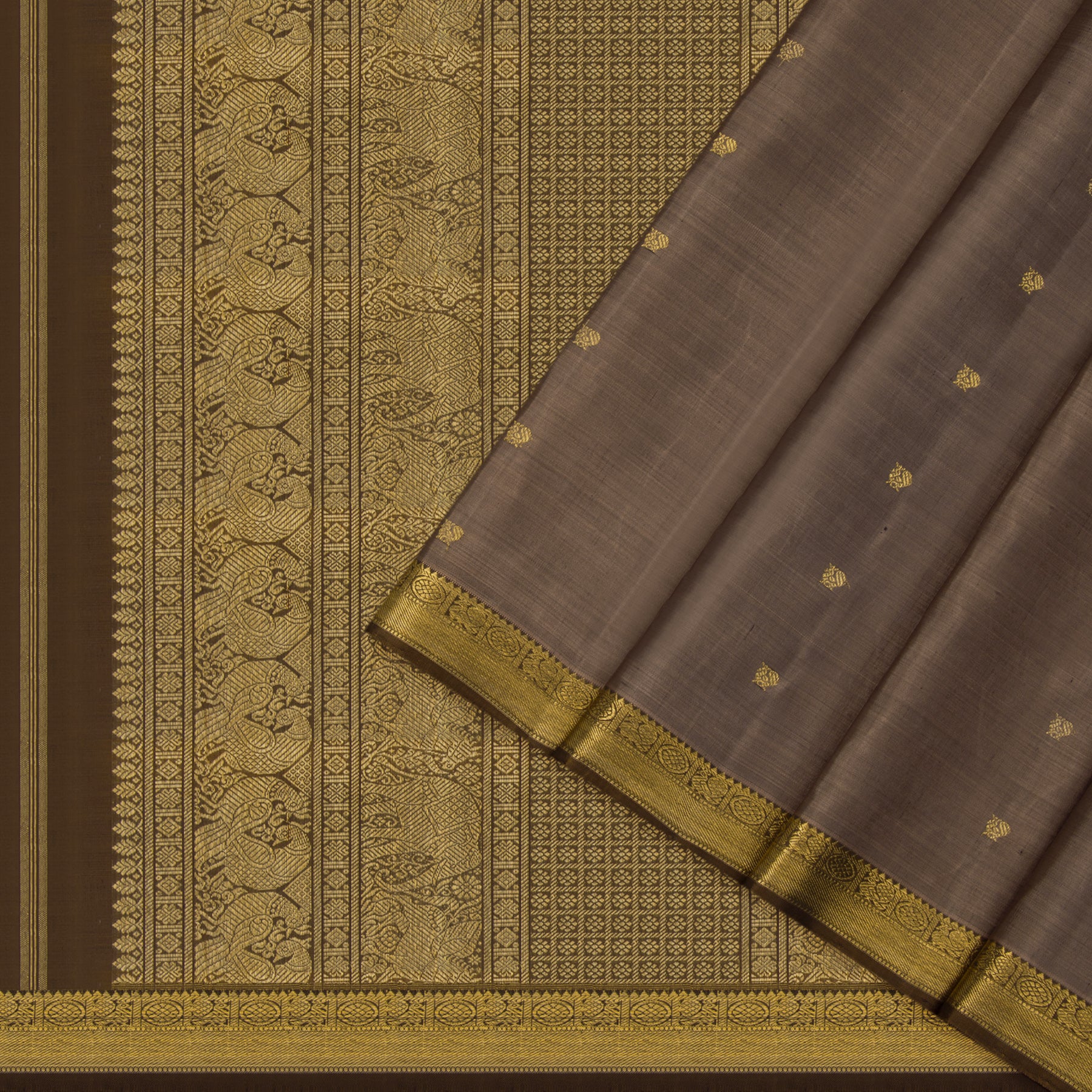 Kanakavalli Kanjivaram Silk Sari 23-595-HS001-13654 - Cover View