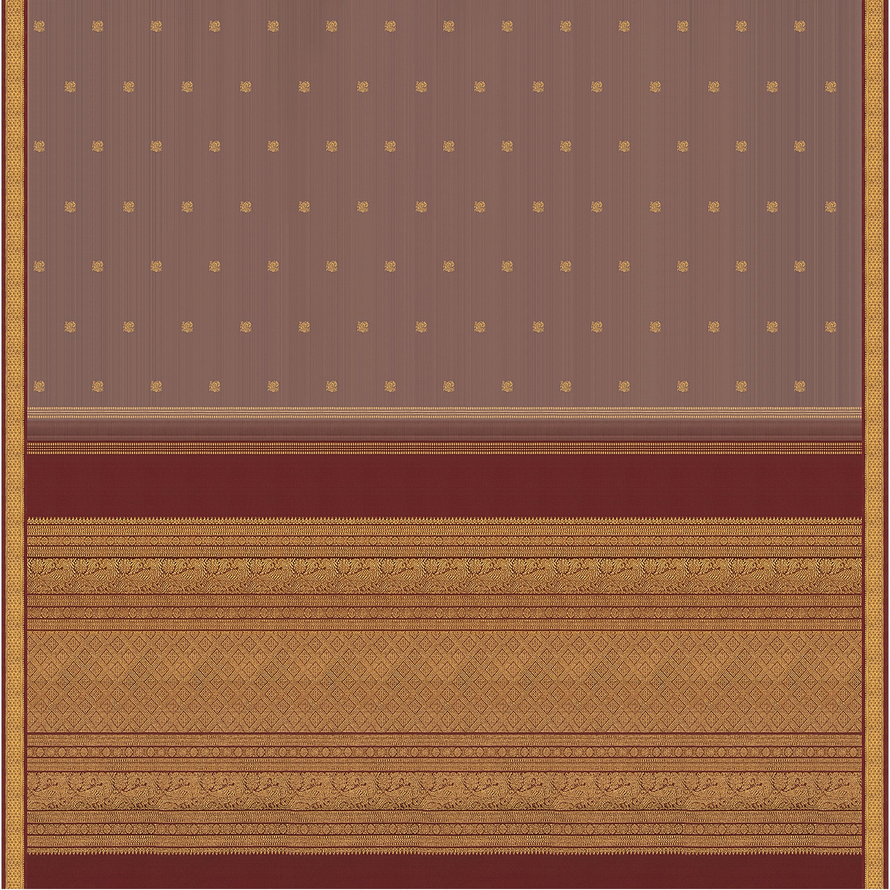 Kanakavalli Kanjivaram Silk Sari 23-595-HS001-13668 - Full View