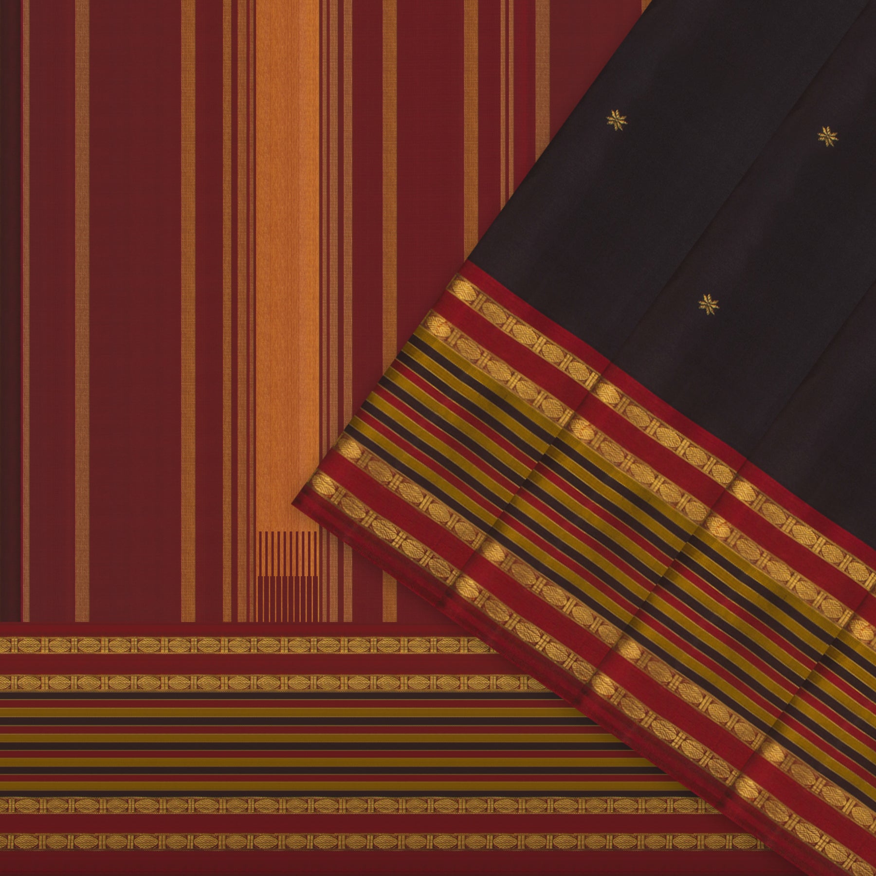Kanakavalli Kanjivaram Silk Sari 23-595-HS001-13679 - Cover View
