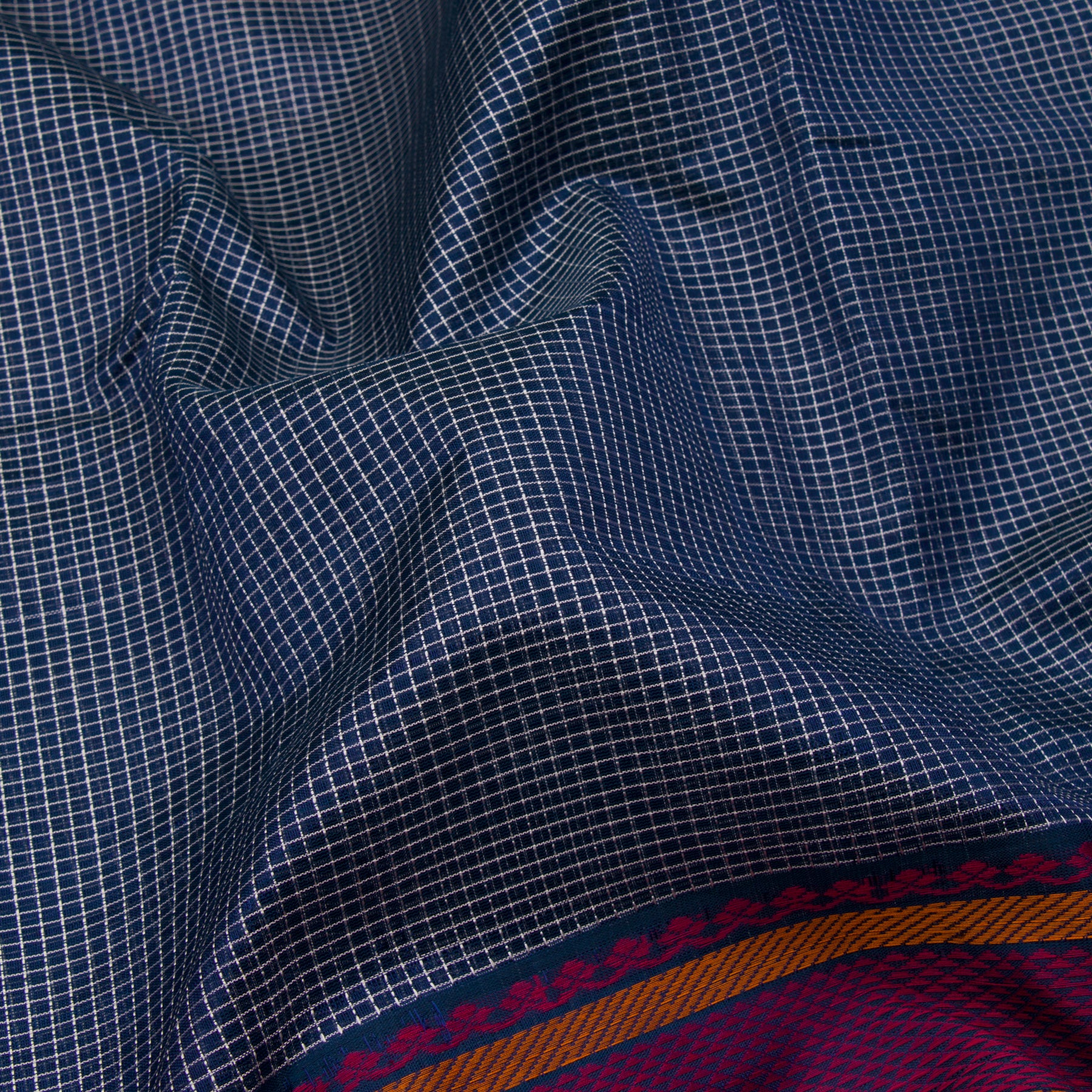 Kanakavalli Silk/Cotton Sari 23-598-HS005-05859 - Fabric View