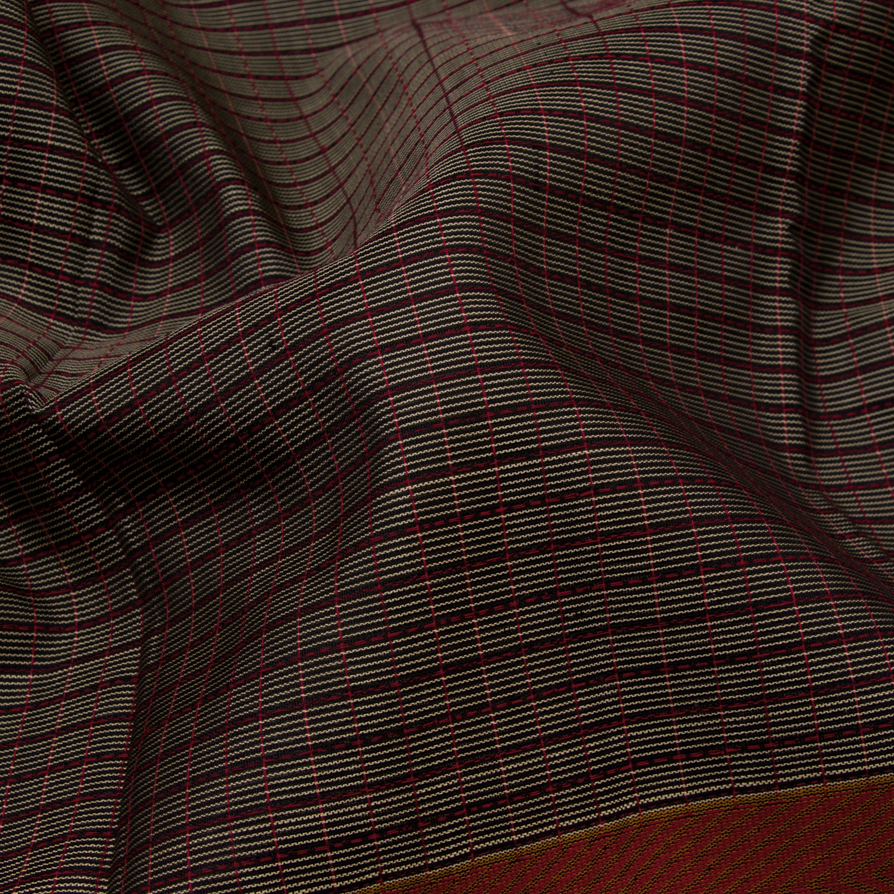Kanakavalli Silk/Cotton Sari 23-598-HS005-00155 - Fabric View