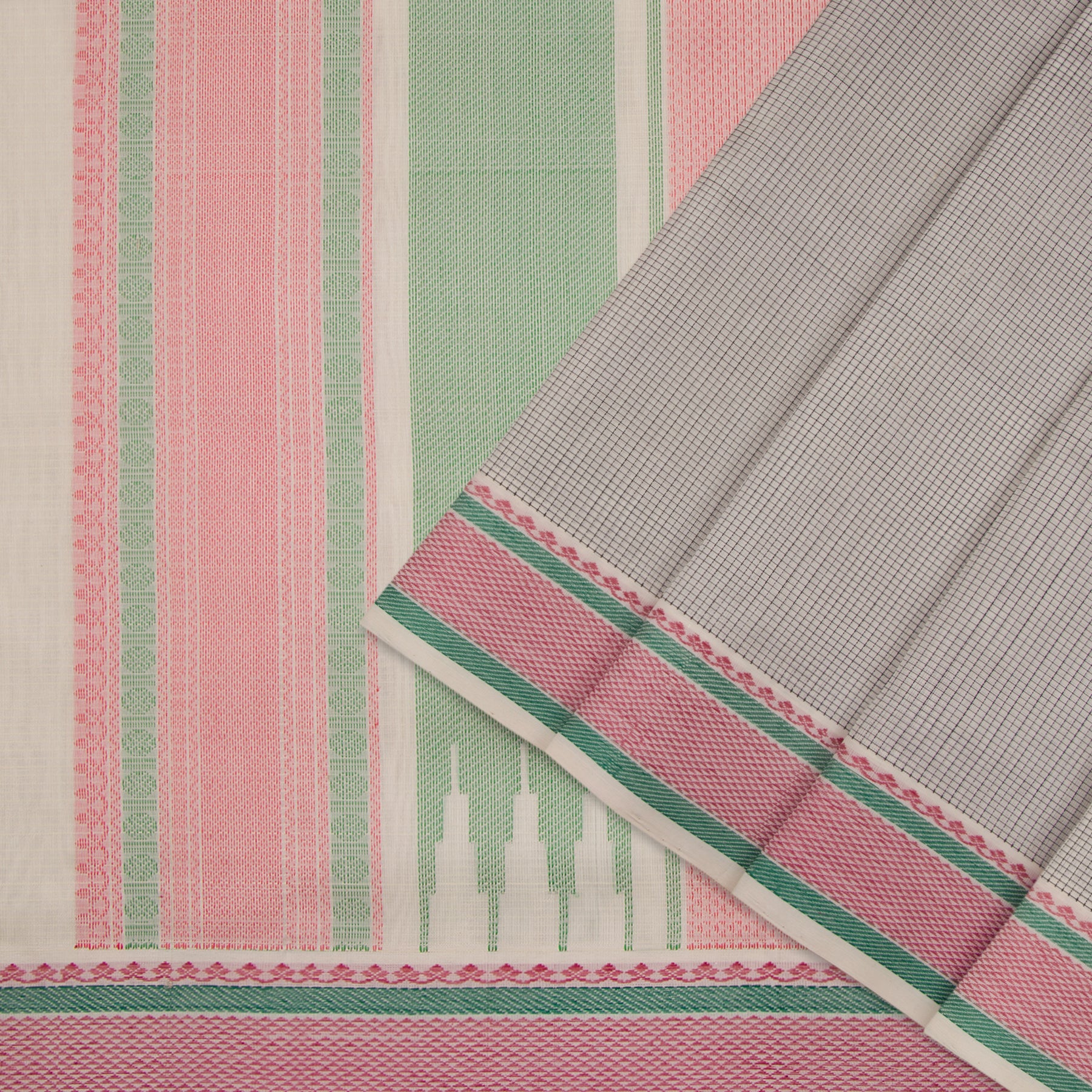Kanakavalli Silk/Cotton Sari 23-598-HS005-00219 - Cover View
