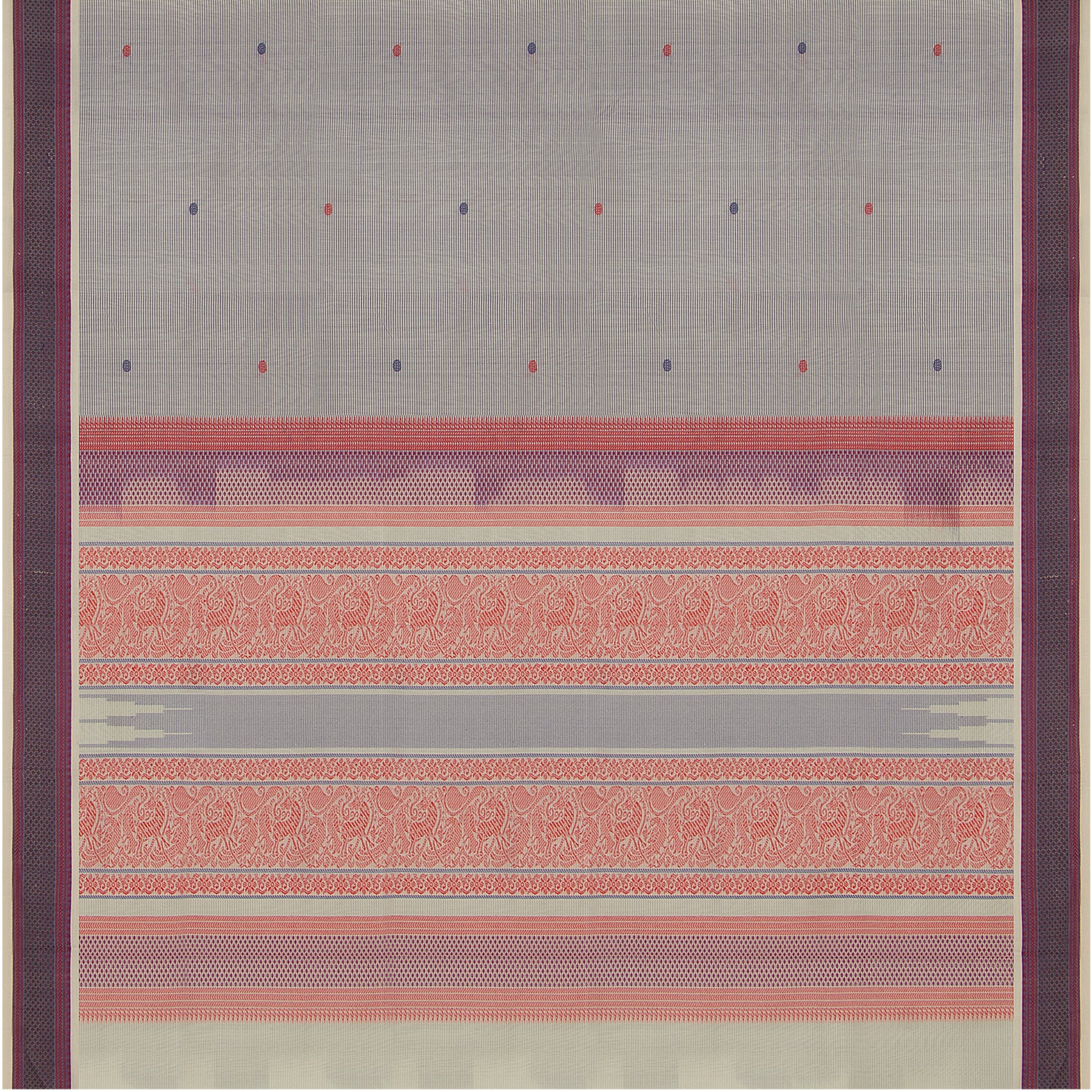 Kanakavalli Silk/Cotton Sari 23-598-HS005-01161 - Full View