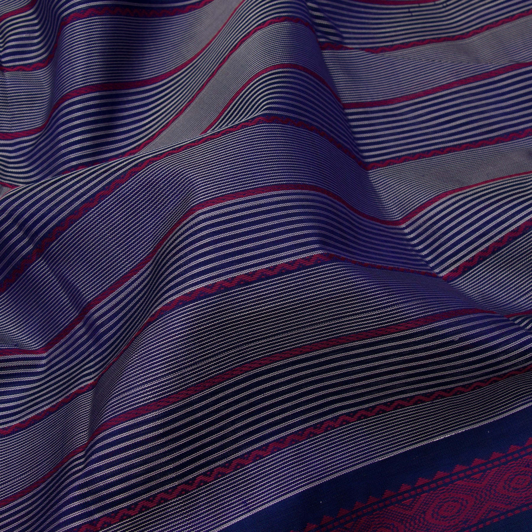 Kanakavalli Silk/Cotton Sari 23-598-HS005-05719 - Fabric View