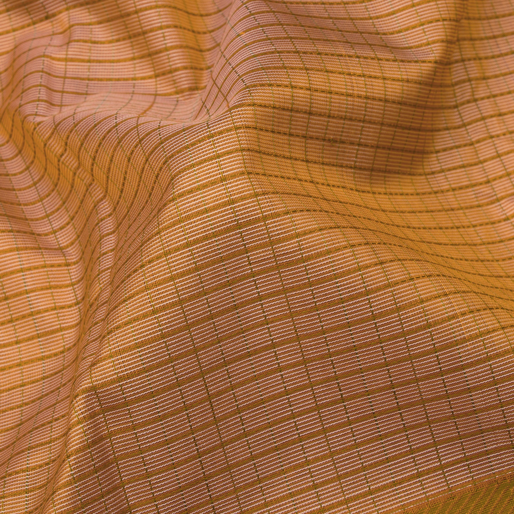 Kanakavalli Silk /Cotton Sari 23-598-HS005-07297 - Fabric View