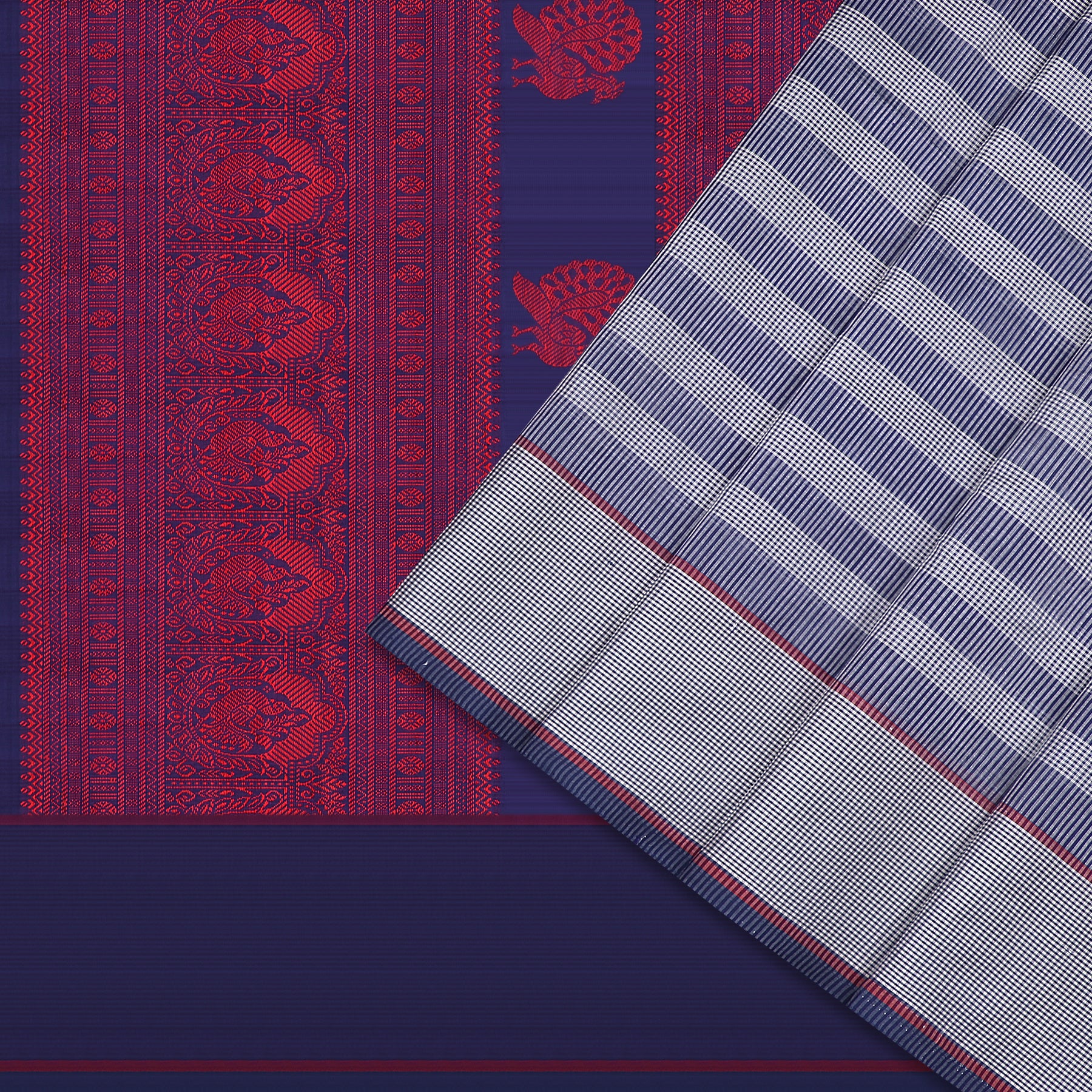 Kanakavalli Silk /Cotton Sari 23-598-HS005-08719 - Cover View