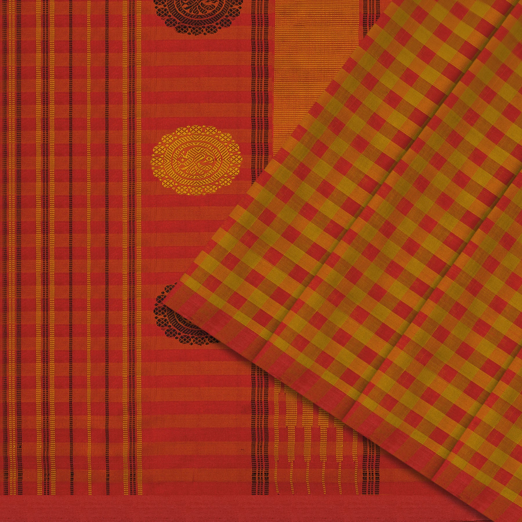 Kanakavalli Silk Cotton Sari 23-598-HS005-08746 - Cover View