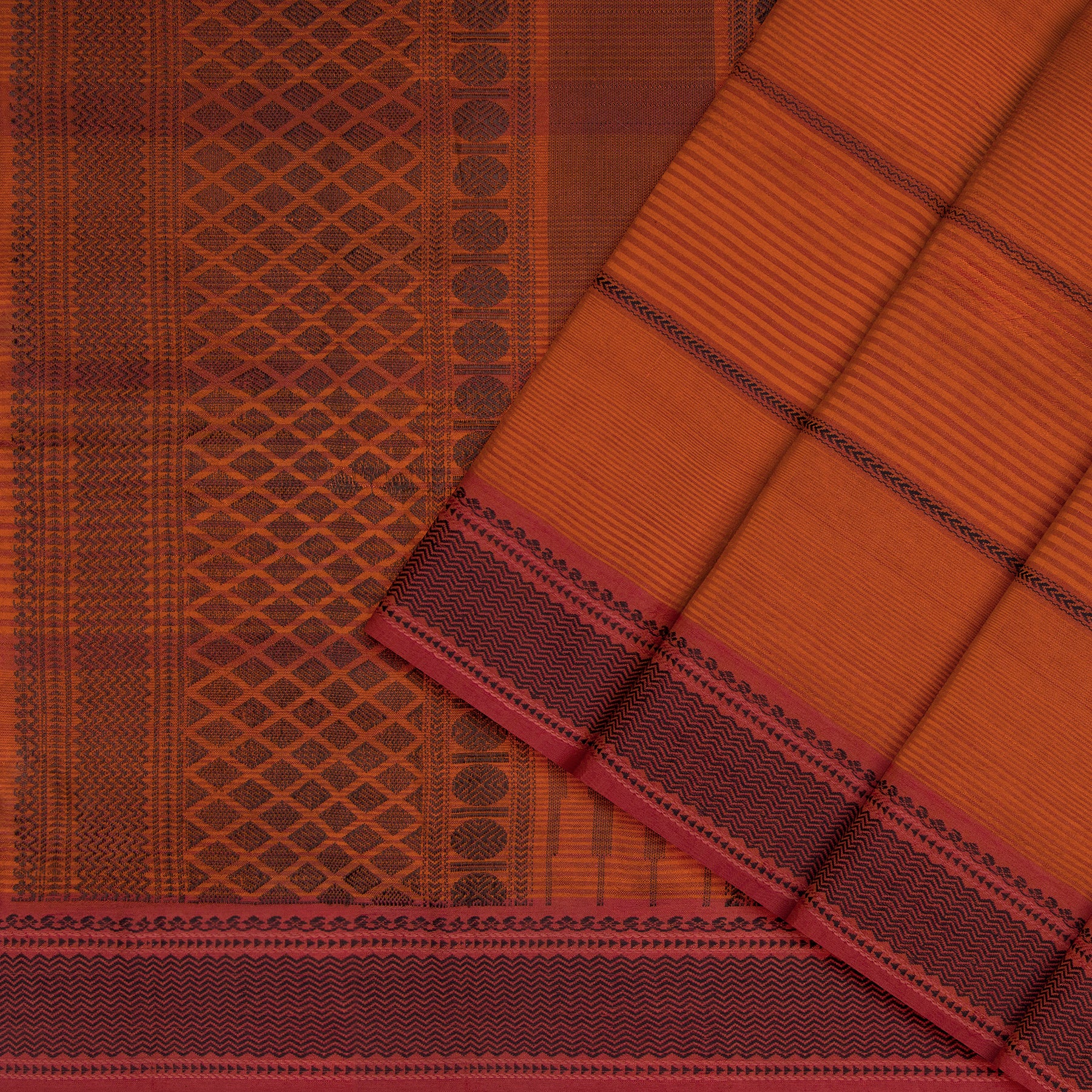 Kanakavalli Silk/Cotton Sari 23-598-HS005-10185 - Cover View