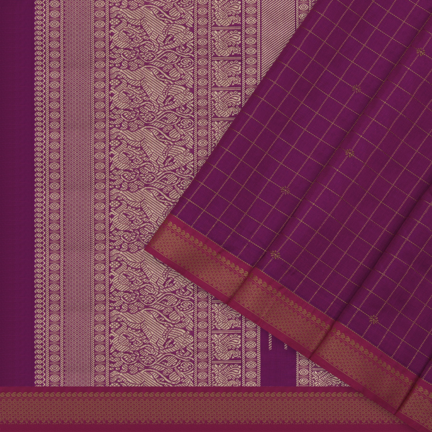 Kanakavalli Silk/Cotton Sari 23-598-HS005-13013 - Cover View