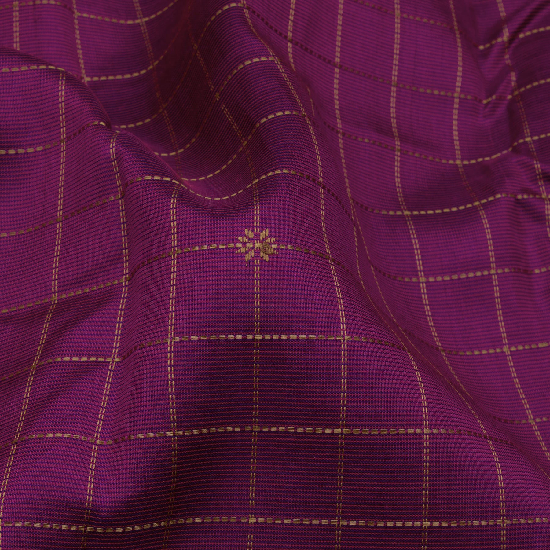 Kanakavalli Silk/Cotton Sari 23-598-HS005-13013 - Fabric View
