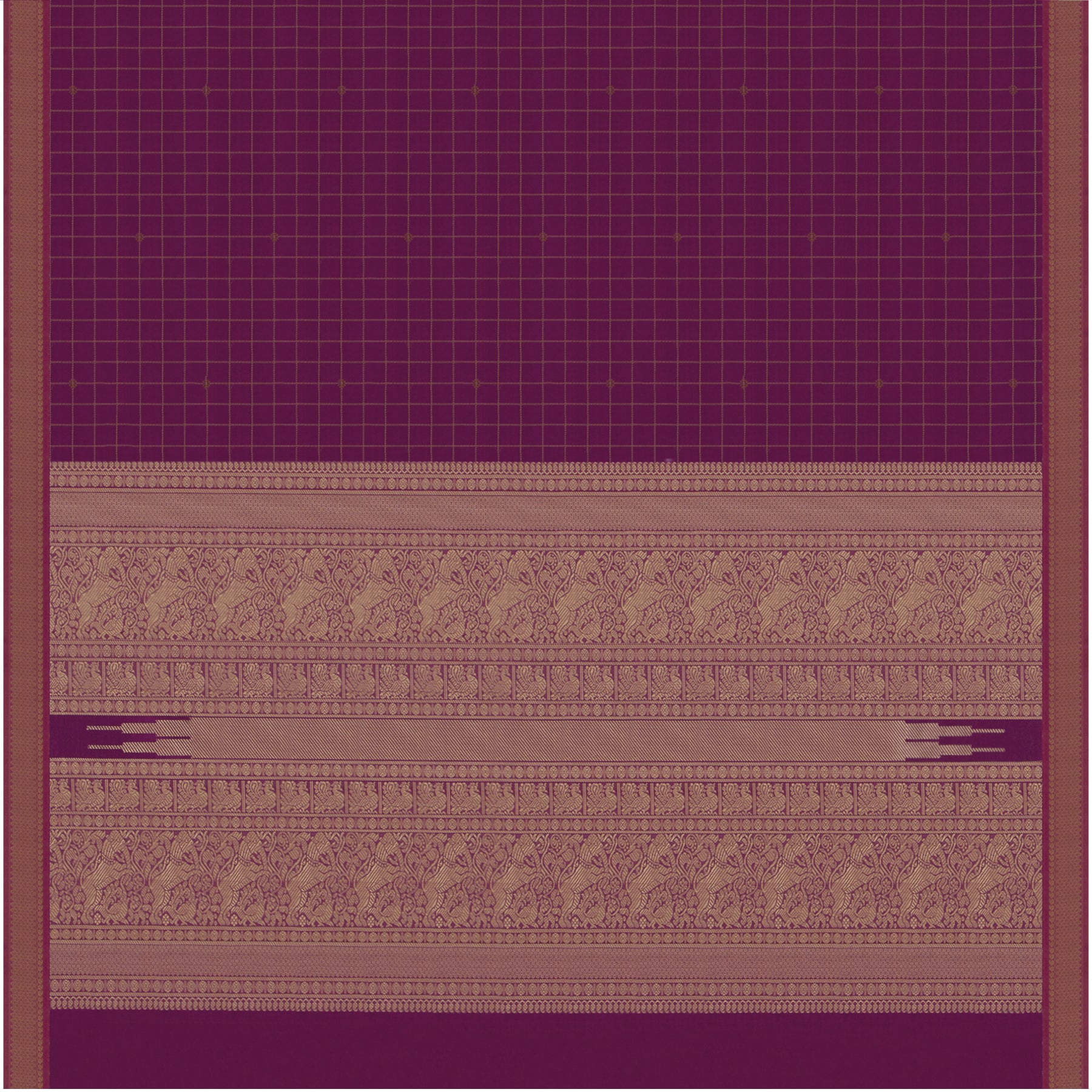 Kanakavalli Silk/Cotton Sari 23-598-HS005-13013 - Full View