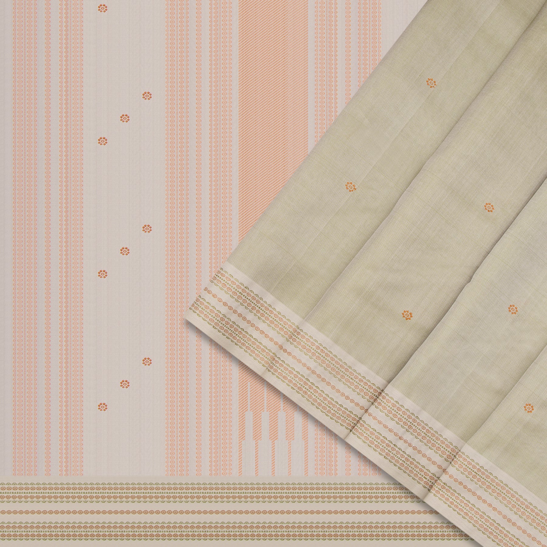 Kanakavalli Silk/Cotton Sari 23-598-HS005-13102 - Cover View