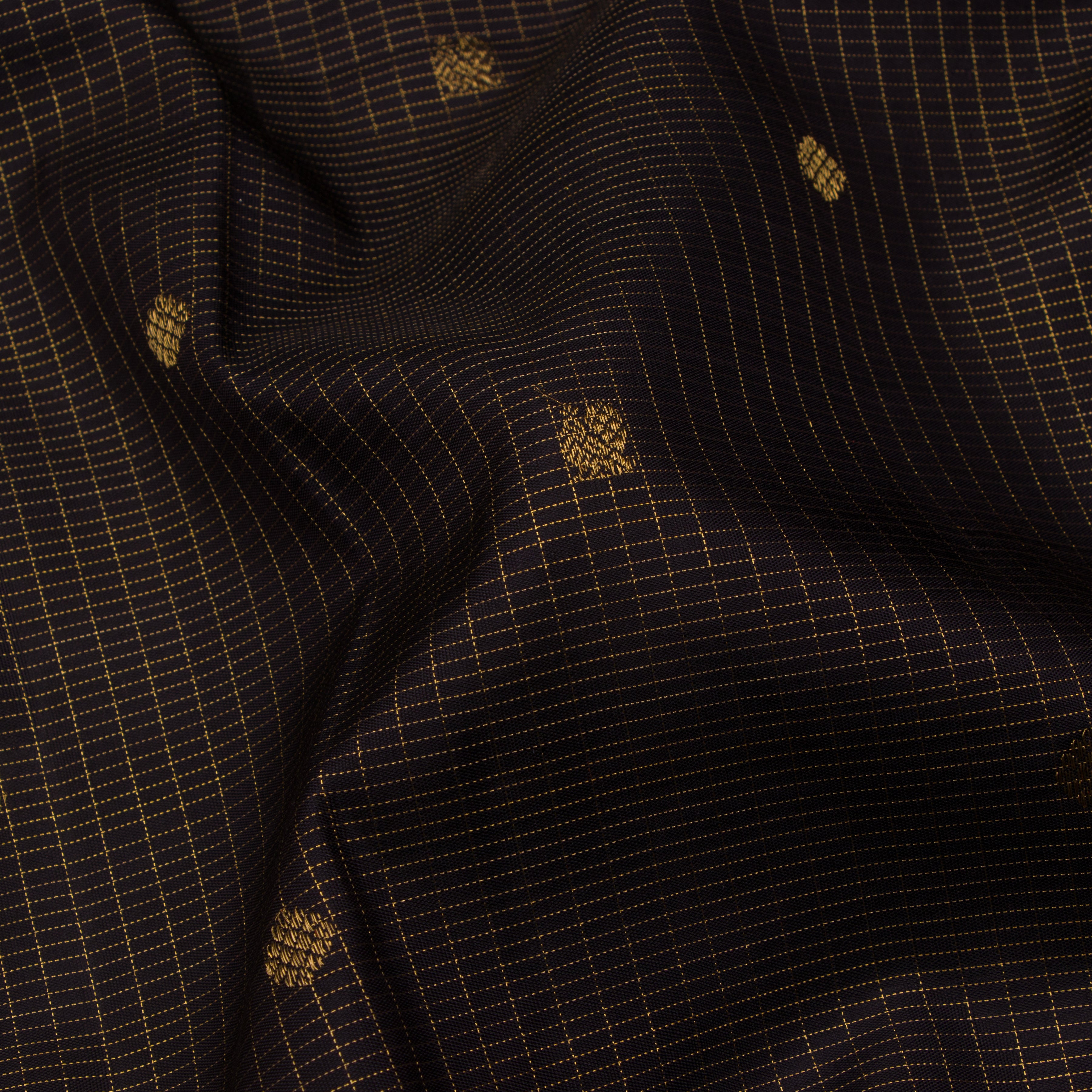 Kanakavalli Kattam - Vari Silk Blouse Length 23-599-HB001-00533 - Fabric View