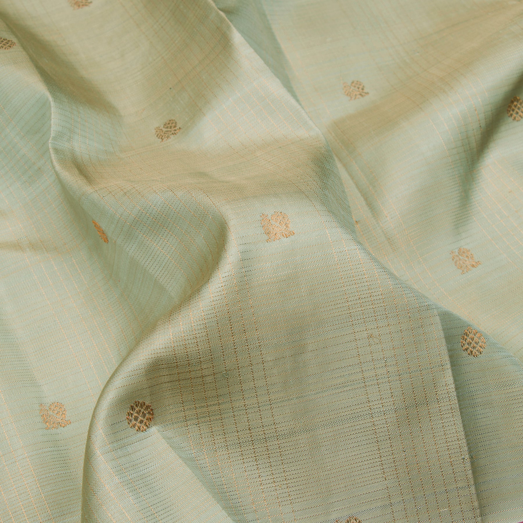 Kanakavalli Kattam - Vari Silk Blouse Length 23-599-HB001-10904 - Fabric View