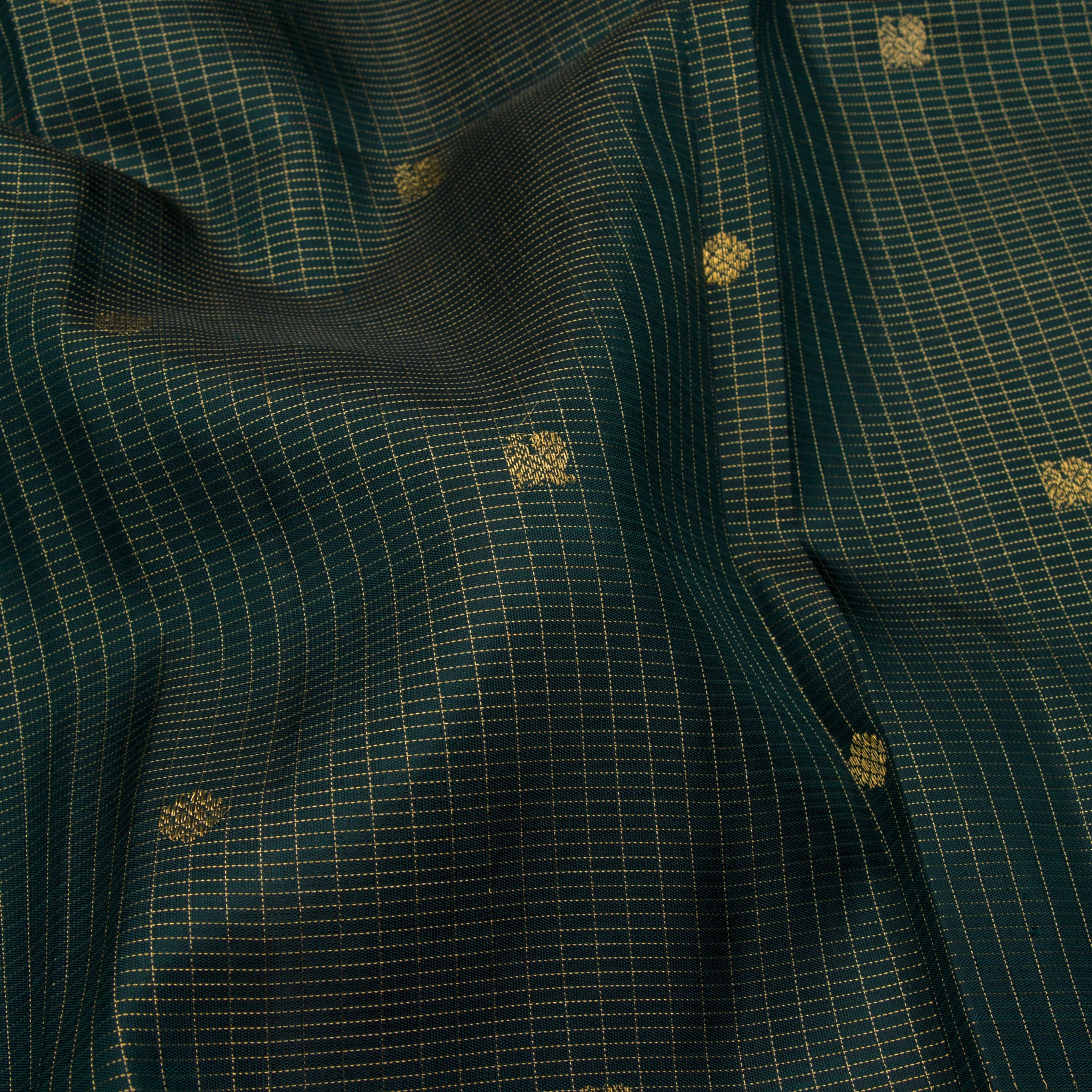Kanakavalli Kattam - Vari Silk Blouse Length 23-599-HB001-11289 - Fabric View