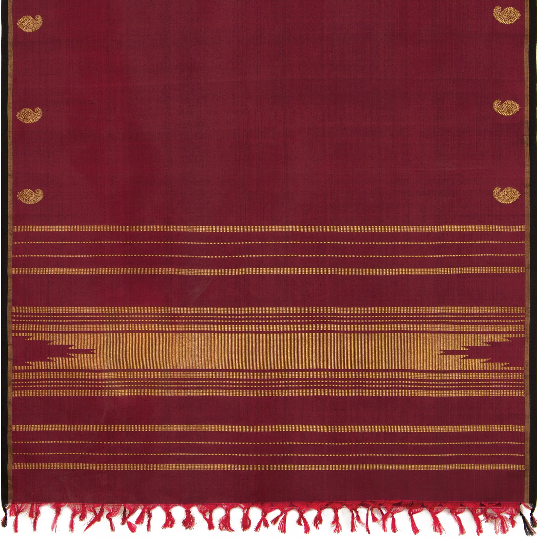 Kanakavalli Kanjivaram Silk Dupatta 23-599-HD001-13320 - Full View