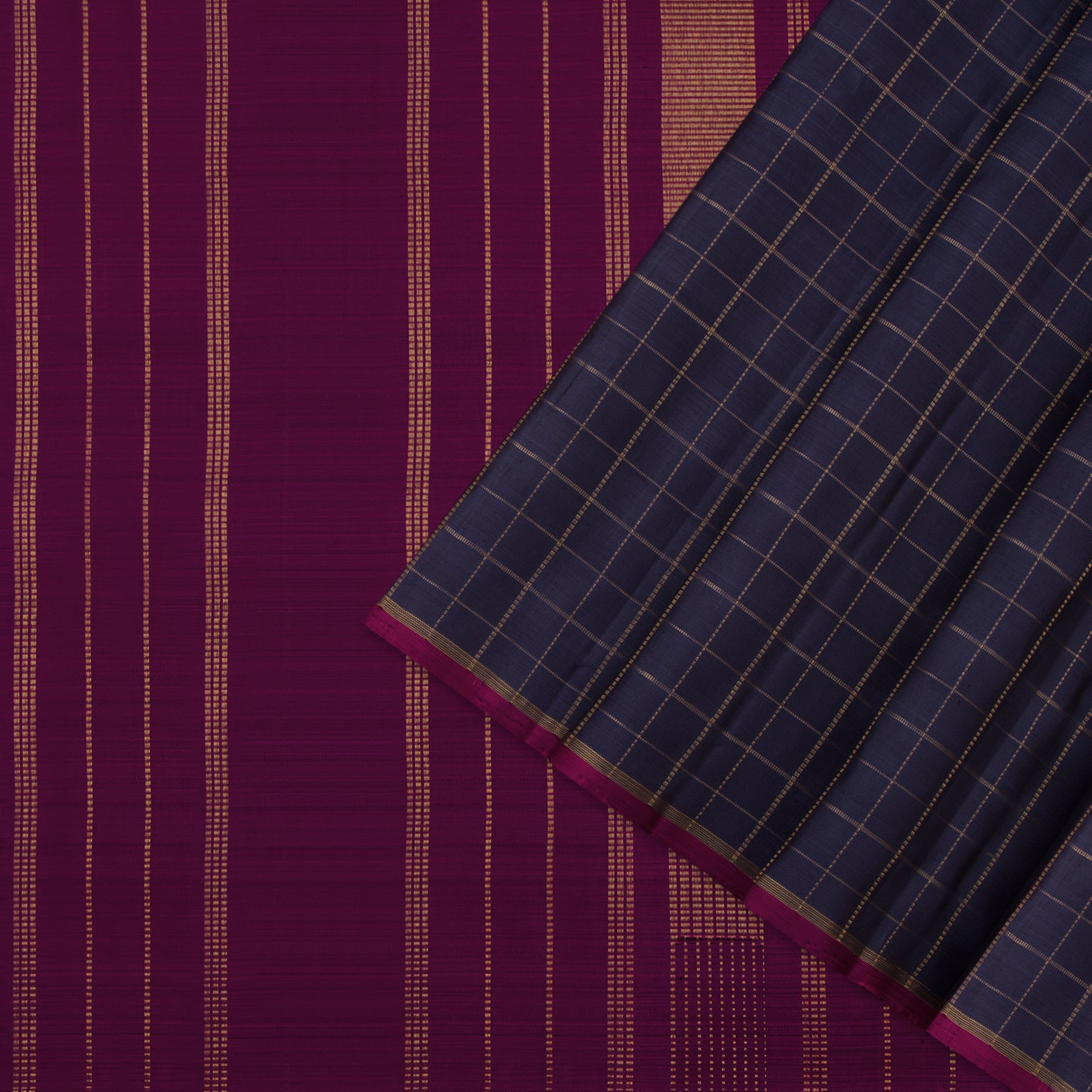Kanakavalli Kanjivaram Silk Sari 23-599-HS001-00662 - Cover View