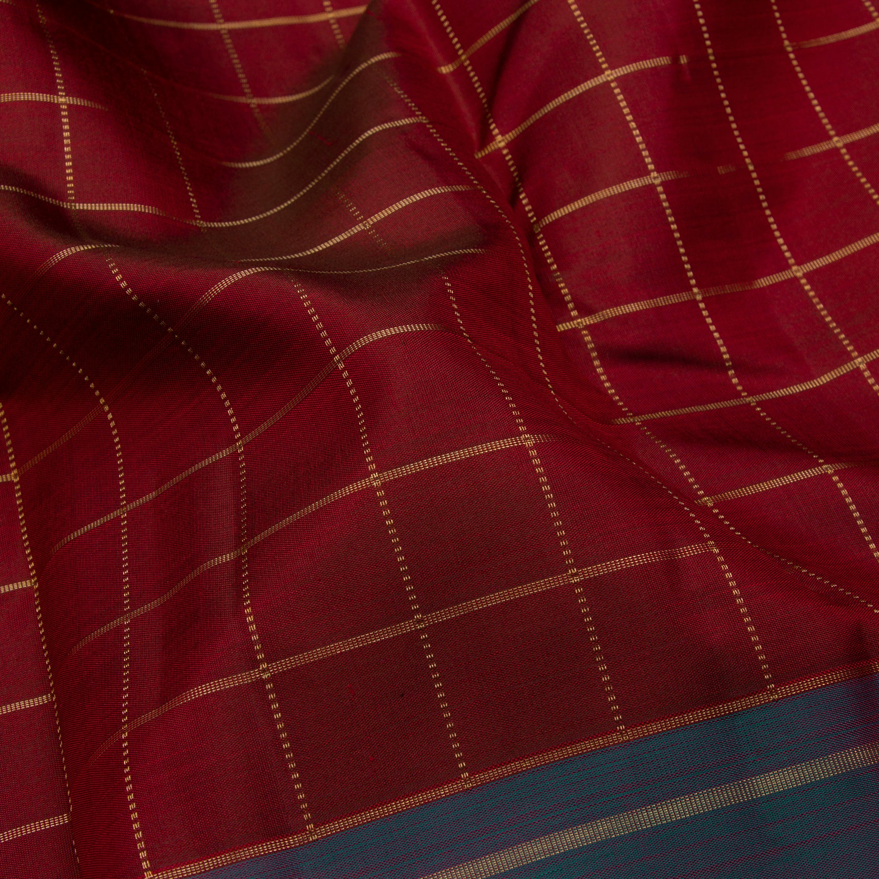 Kanakavalli Kanjivaram Silk Sari 23-599-HS001-00663 - Fabric View