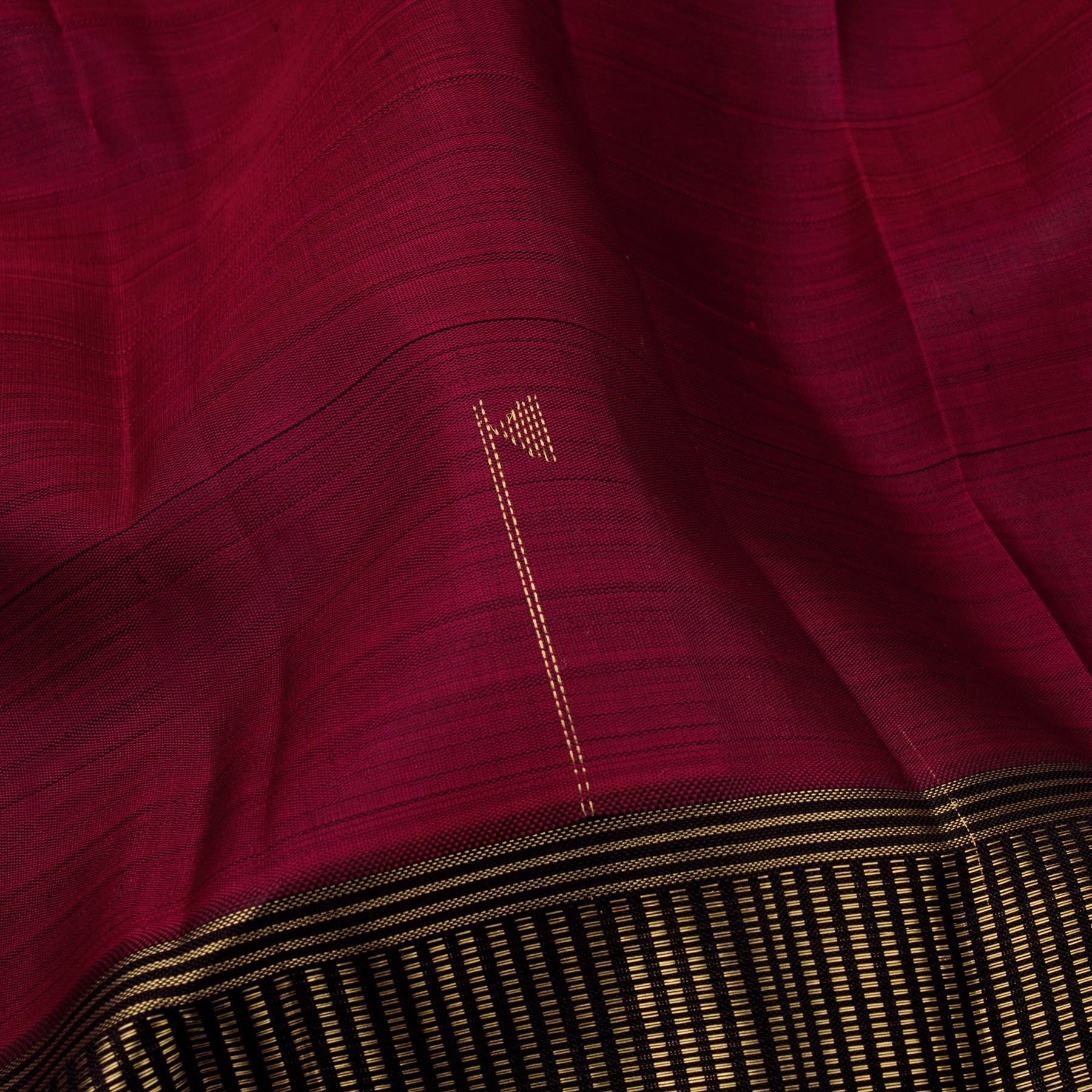 Kanakavalli Kanjivaram Silk Sari 23-599-HS001-00714 - Fabric View