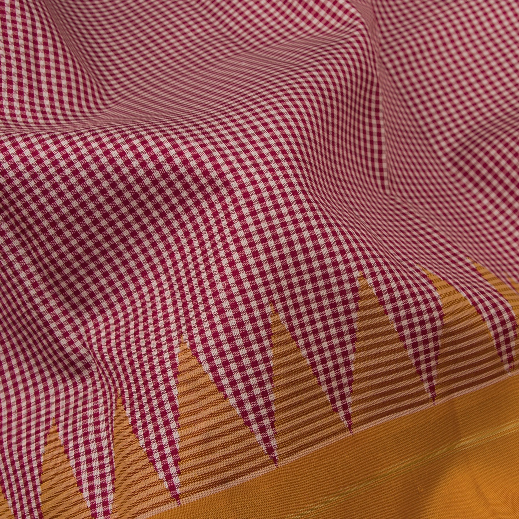 Kanakavalli Kanjivaram Silk Sari 23-599-HS001-00722 - Fabric View