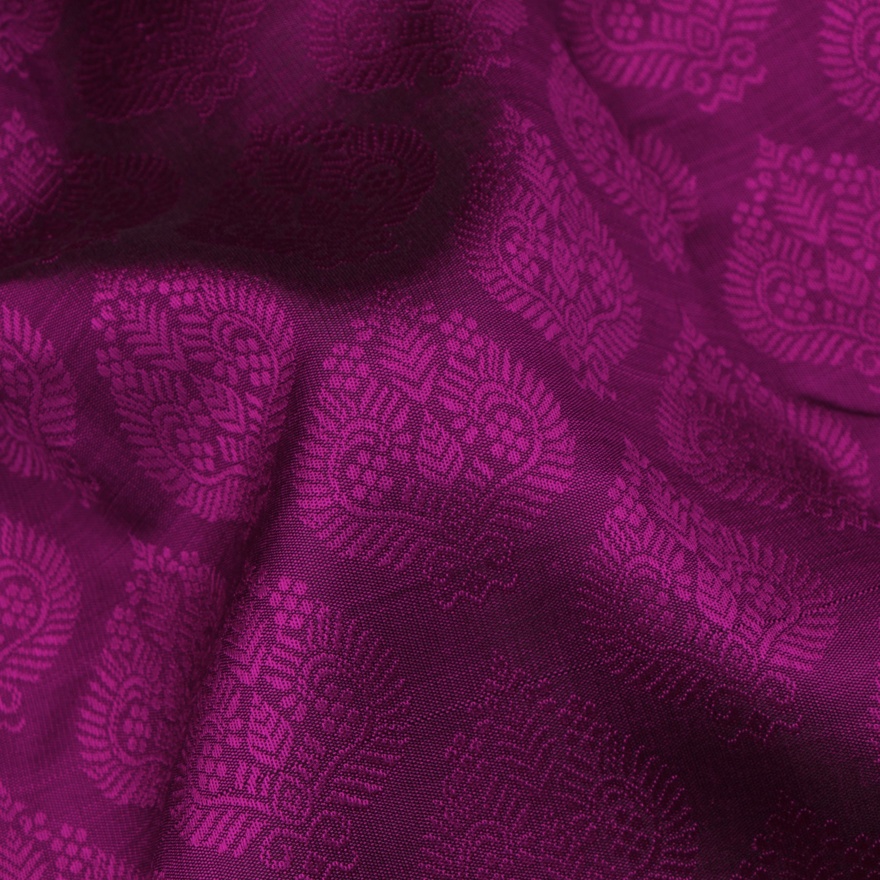 Kanakavalli Kanjivaram Silk Sari 23-599-HS001-00737 - Fabric View