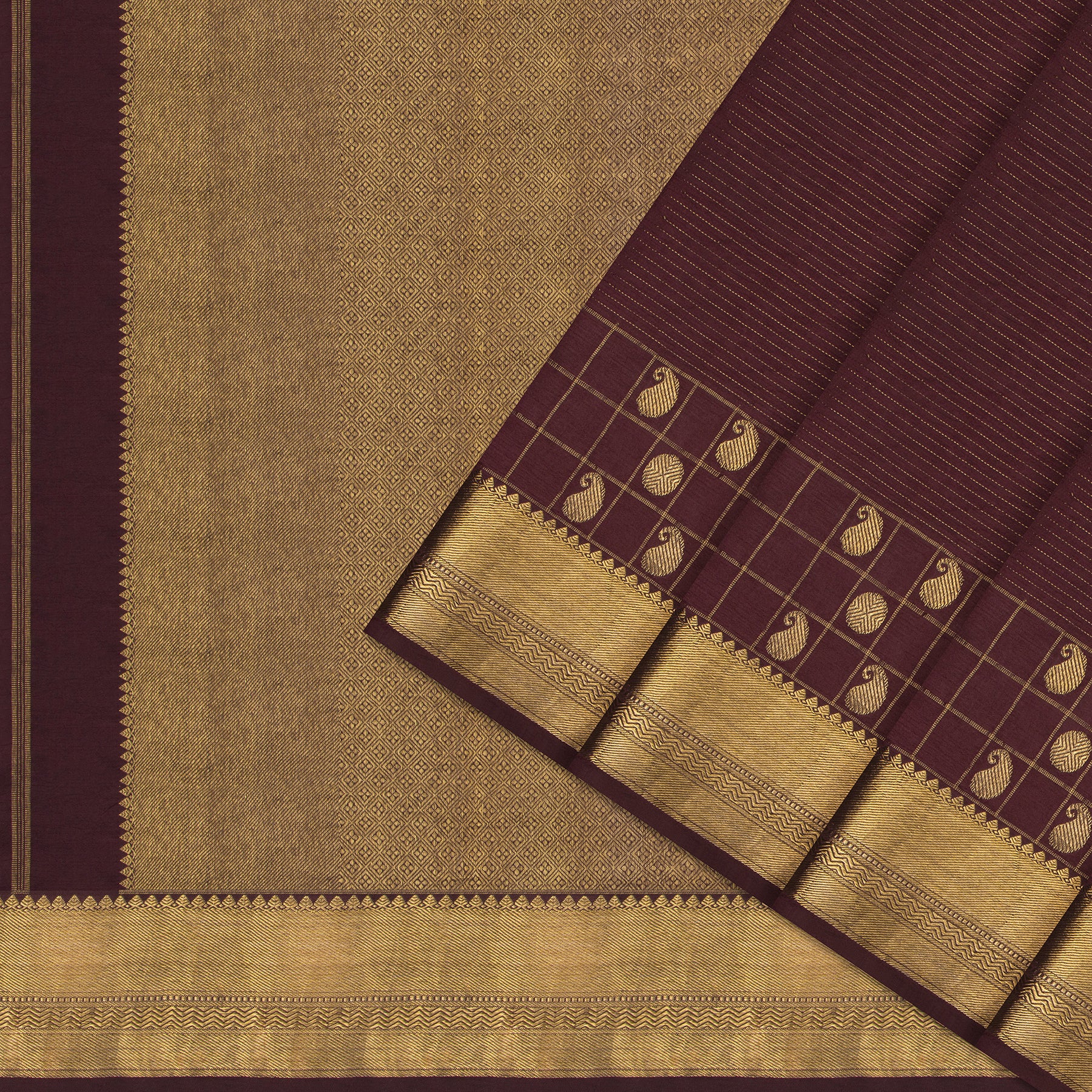 Kanakavalli Kanjivaram Silk Sari 23-599-HS001-00748 - Cover View