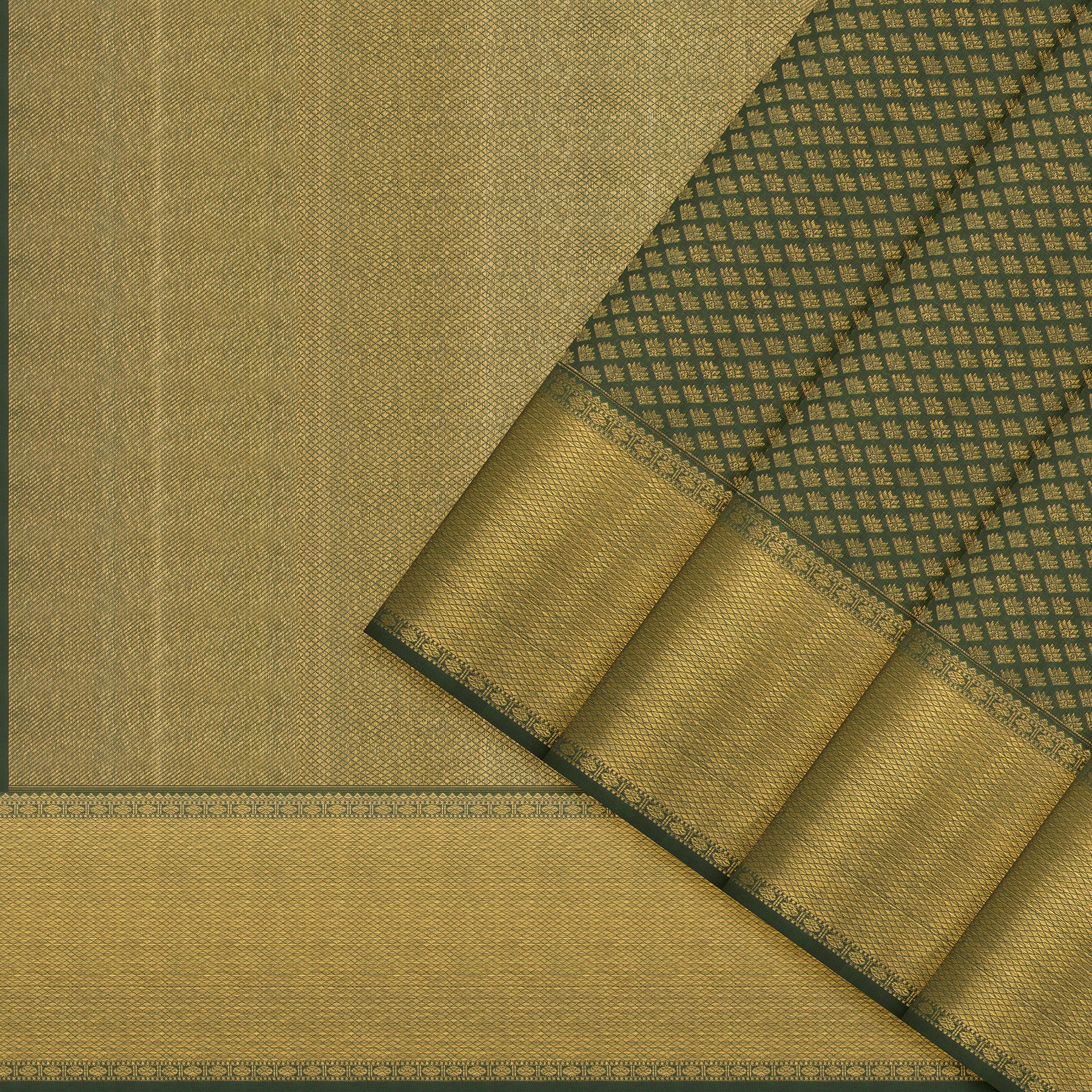 Kanakavalli Kanjivaram Silk Sari 23-599-HS001-00758 - Cover View
