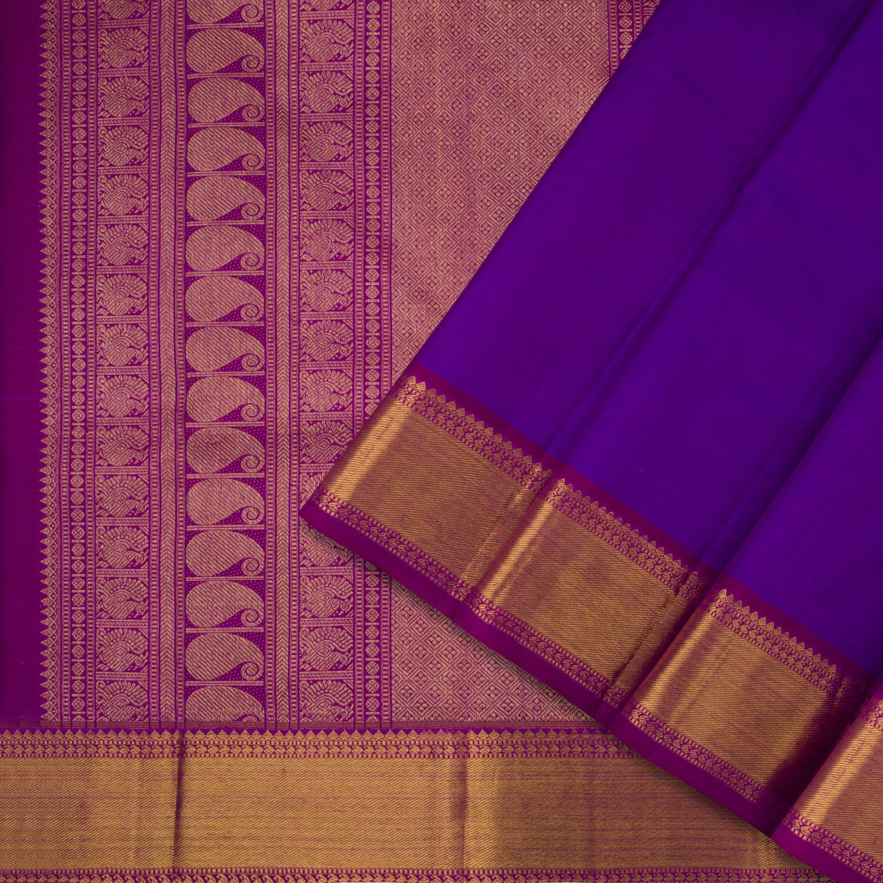 Kanakavalli Kanjivaram Silk Sari 23-599-HS001-00826 - Cover View