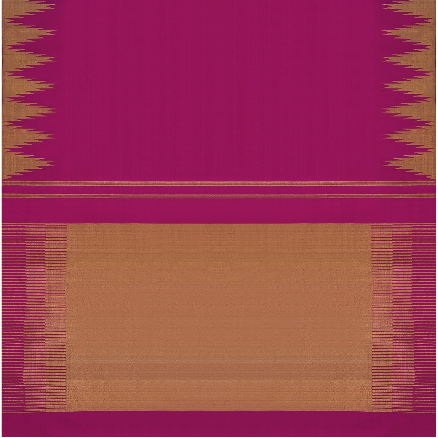 Kanakavalli Kanjivaram Silk Sari 23-599-HS001-01541 - Full View