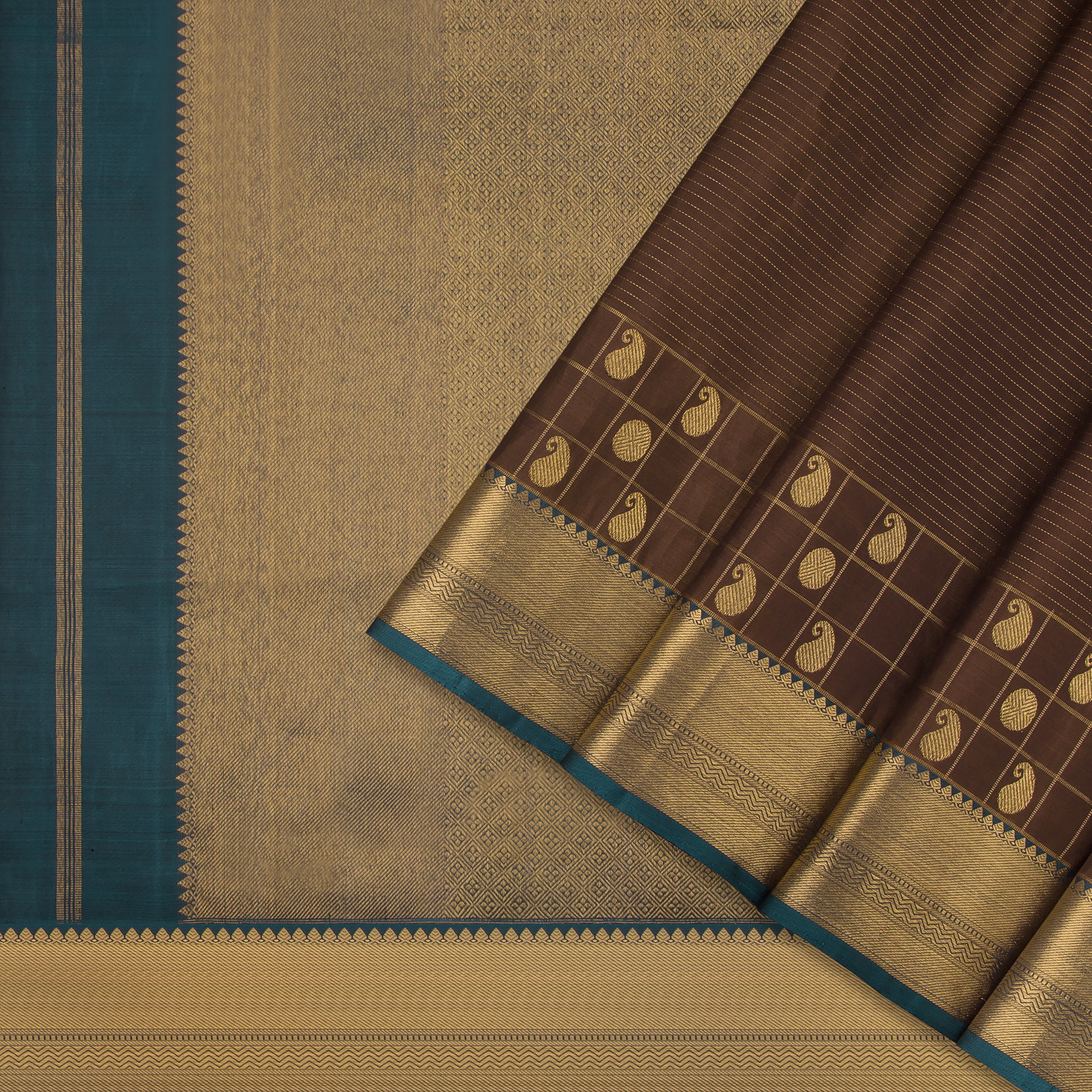 Kanakavalli Kanjivaram Silk Sari 23-599-HS001-02010 - Cover View