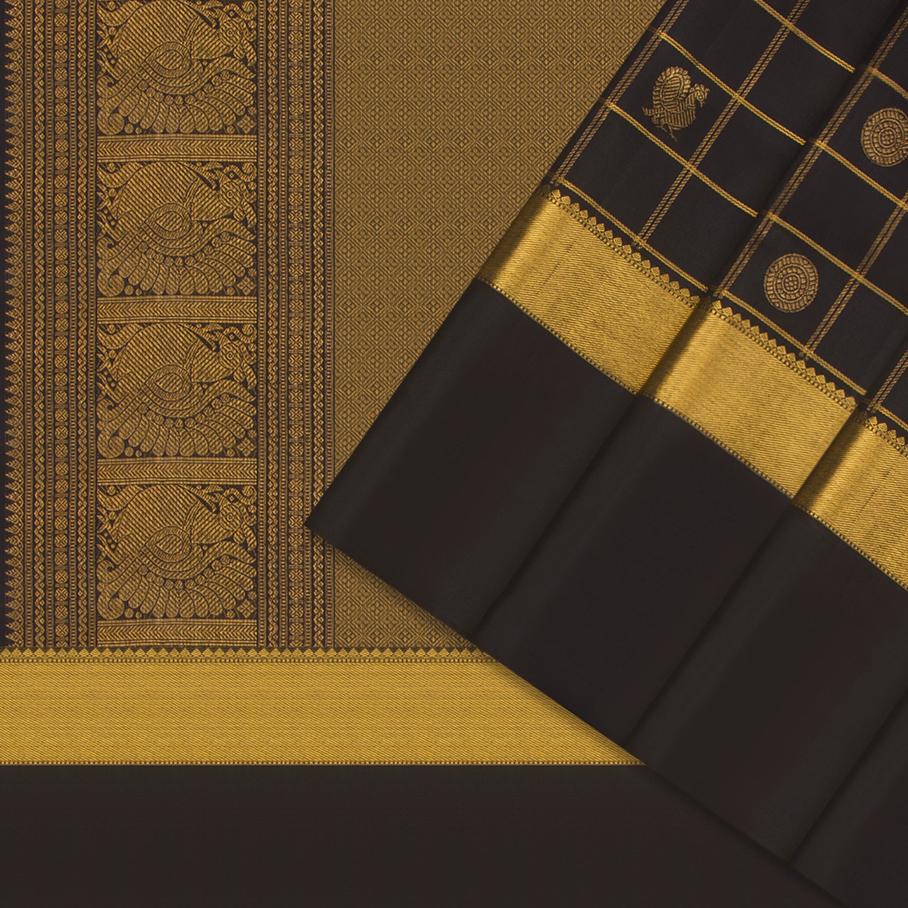 Kanakavalli Kanjivaram Silk Sari 23-599-HS001-02032 - Cover View