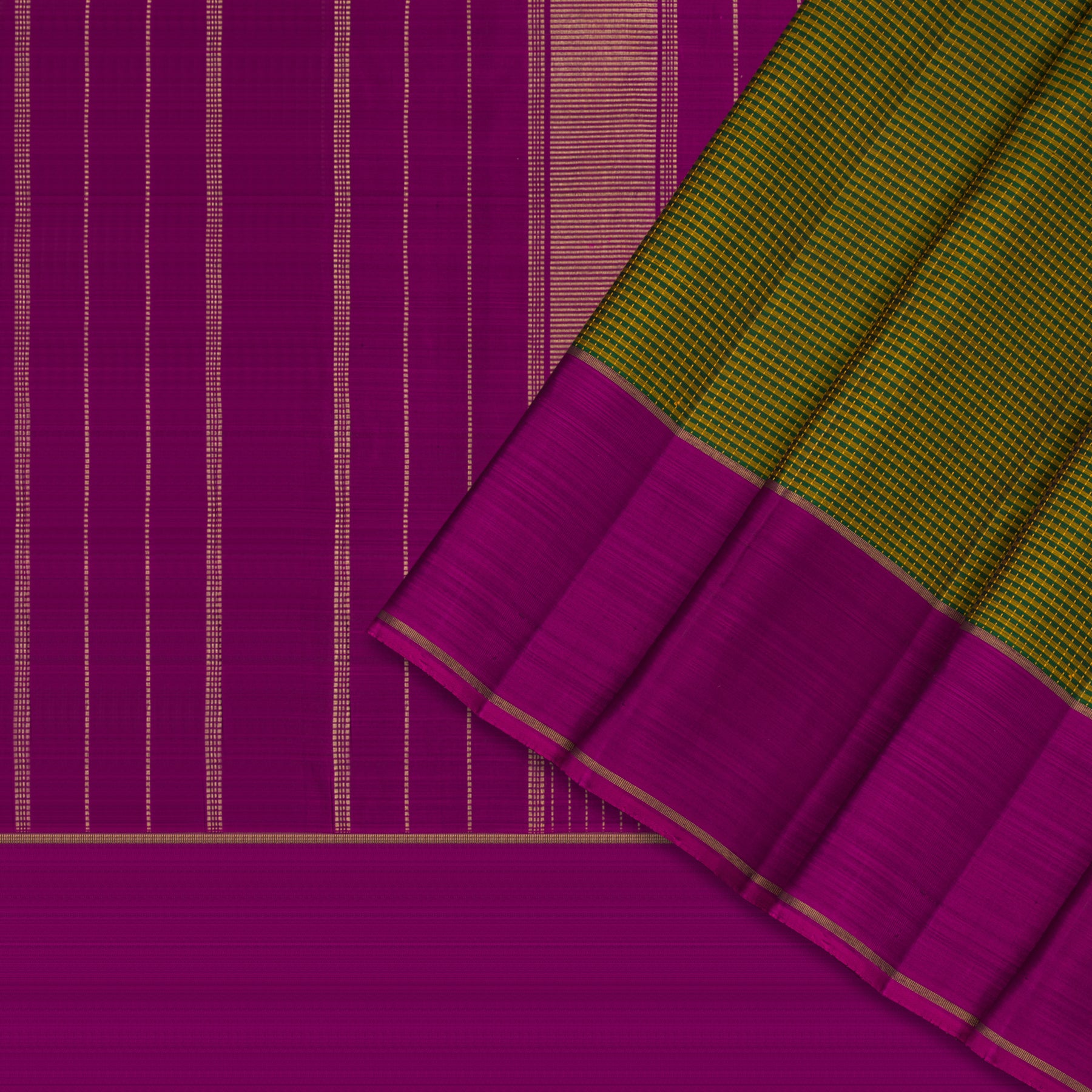 Kanakavalli Kanjivaram Silk Sari 23-599-HS001-02714 - Cover View