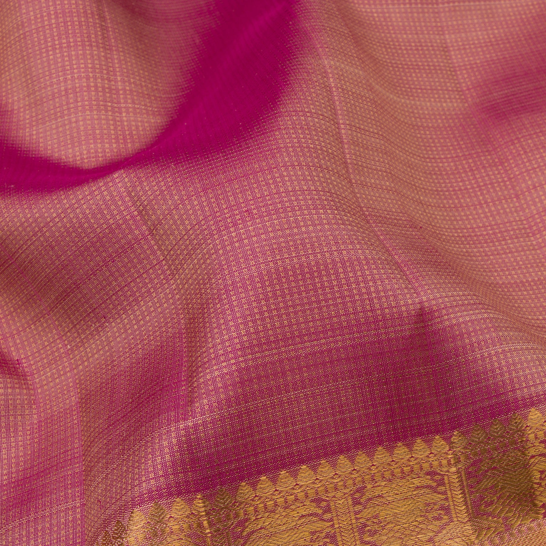 Kanakavalli Kanjivaram Silk Sari 23-599-HS001-03113 - Fabric View