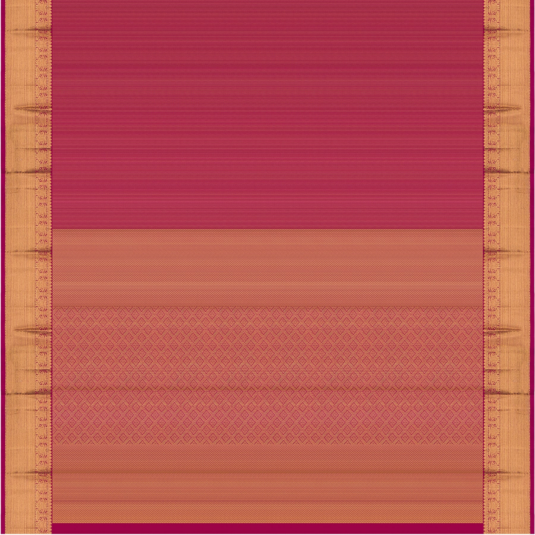 Kanakavalli Kanjivaram Silk Sari 23-599-HS001-03117 - Full View