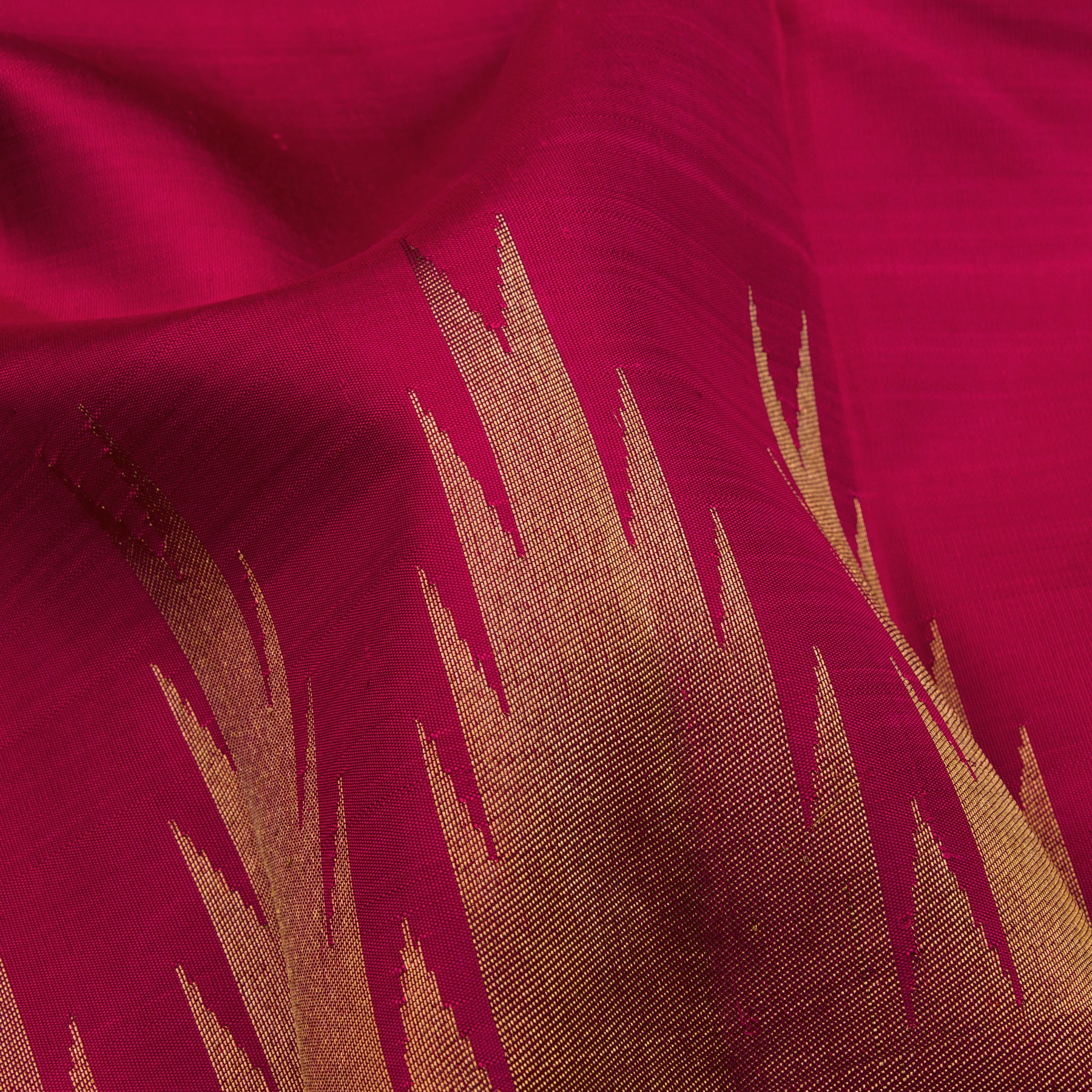 Kanakavalli Kanjivaram Silk Sari 23-599-HS001-03149 - Fabric View