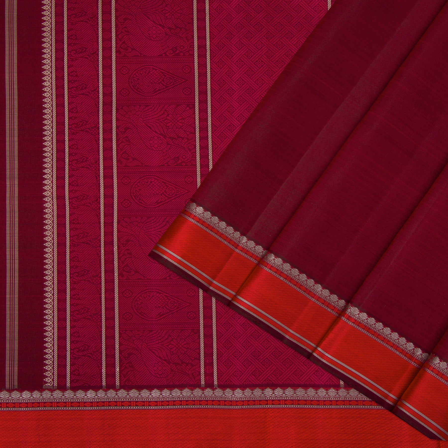 Kanakavalli Kanjivaram Silk Sari 23-599-HS001-03169 - Cover View