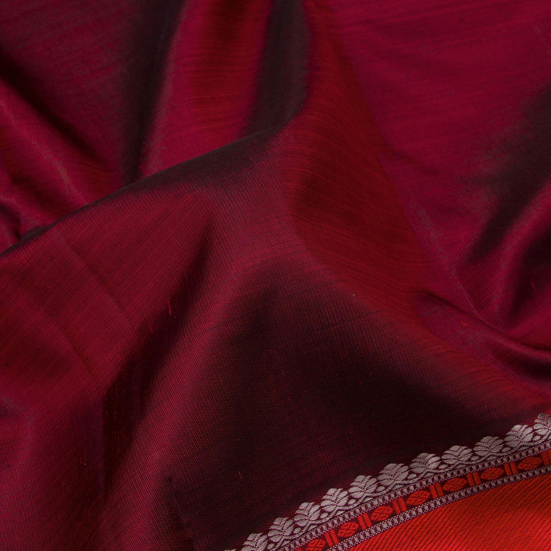 Kanakavalli Kanjivaram Silk Sari 23-599-HS001-03169 - Fabric View