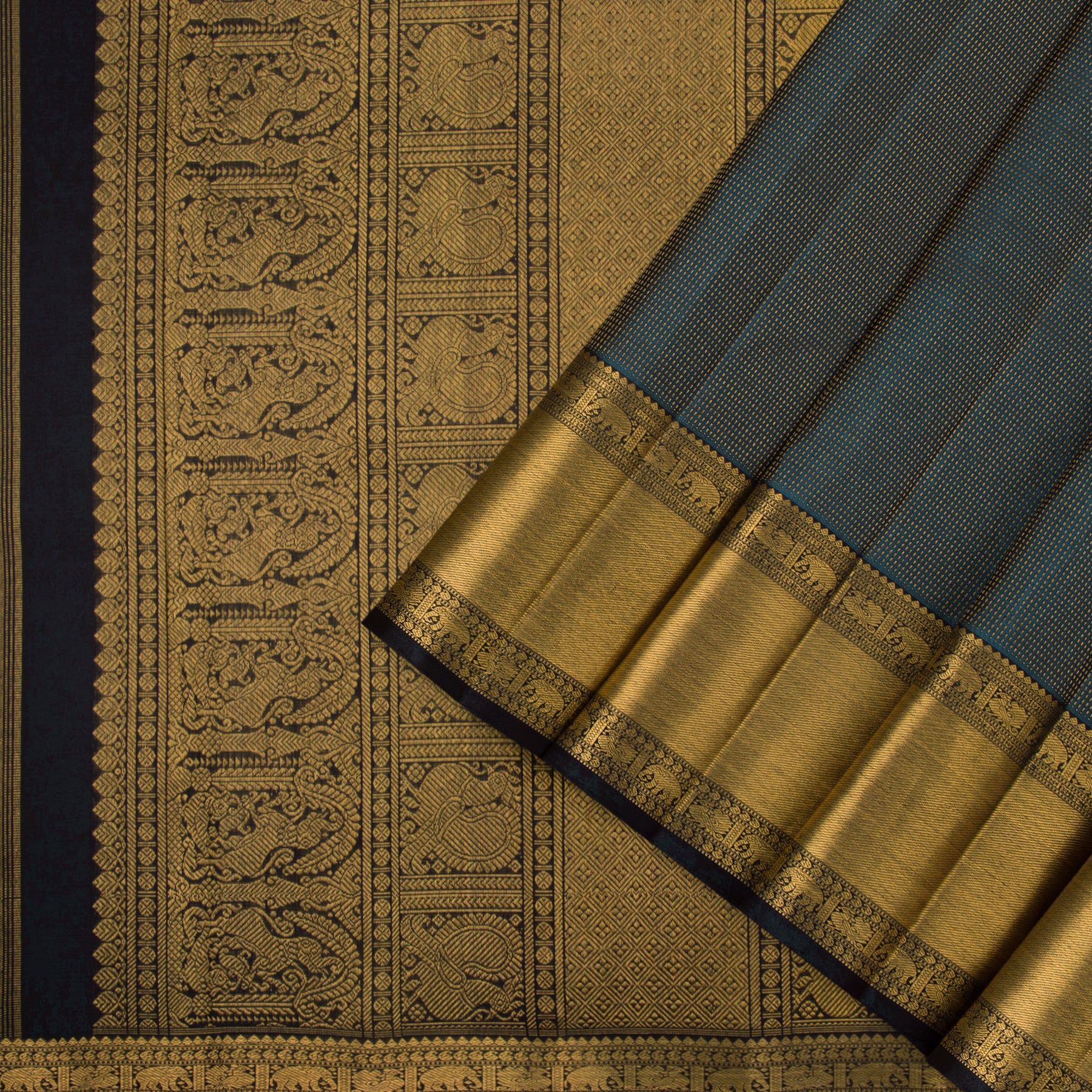 Kanakavalli Kanjivaram Silk Sari 23-599-HS001-03171 - Cover view
