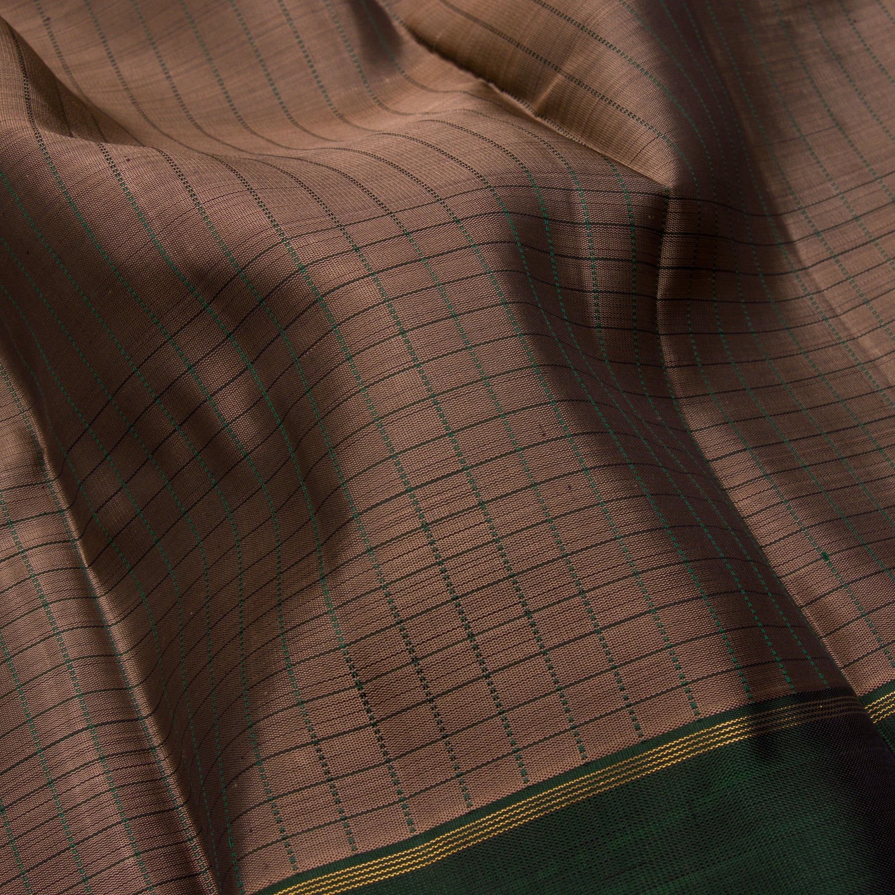 Kanakavalli Kanjivaram Silk Sari 23-599-HS001-03957 - Fabric View