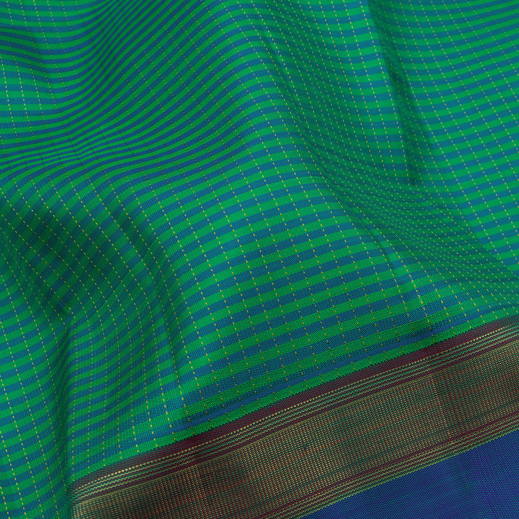 Kanakavalli Kanjivaram Silk Sari 23-599-HS001-04002 - Fabric View