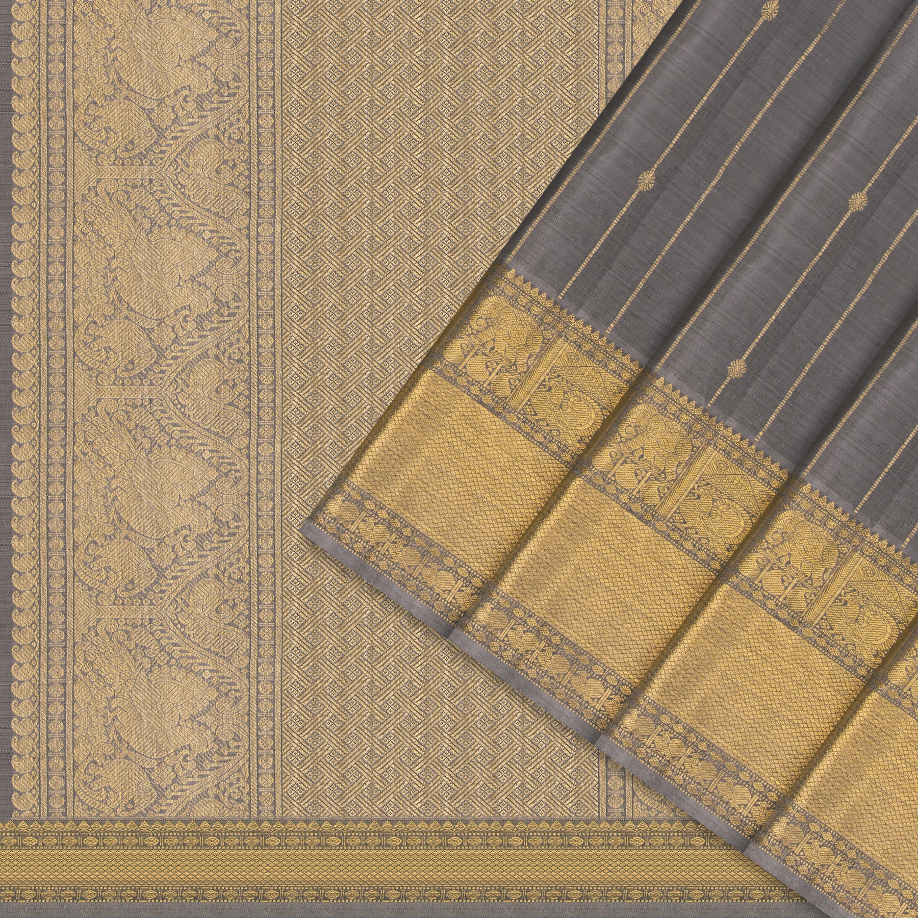 Kanakavalli Kanjivaram Silk Sari 23-599-HS001-04087 - Cover View