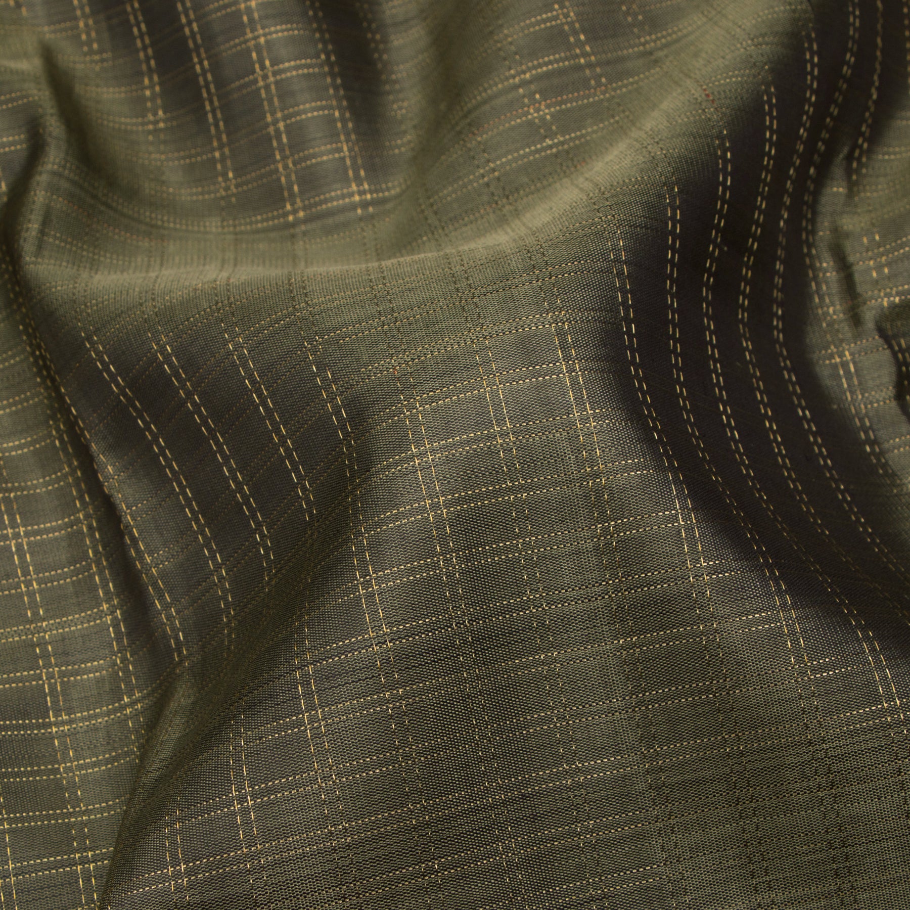 Kanakavalli Kanjivaram Silk Sari 23-599-HS001-05217 - Fabric View