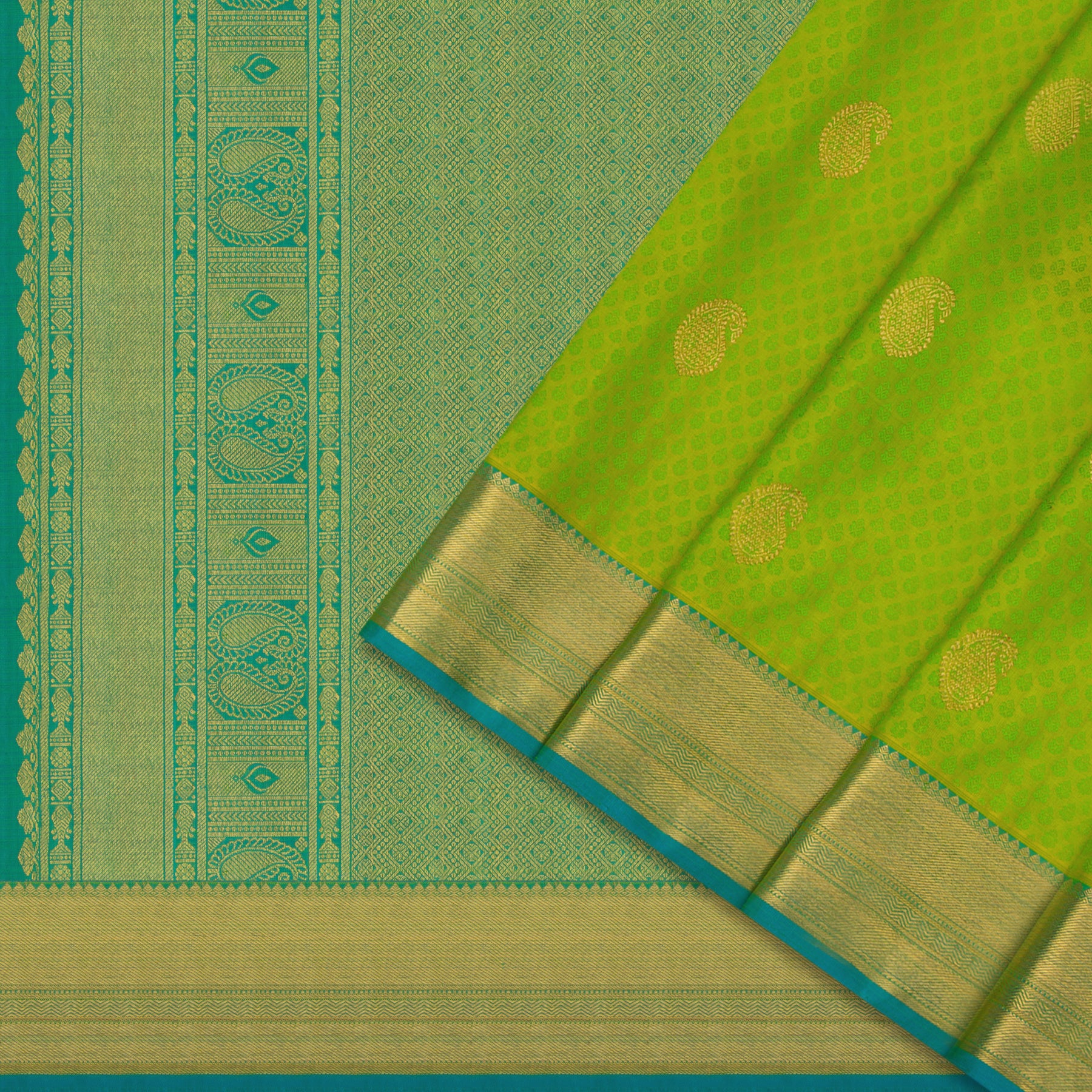 Kanakavalli Kanjivaram Silk Sari 23-599-HS001-05256 - Cover View