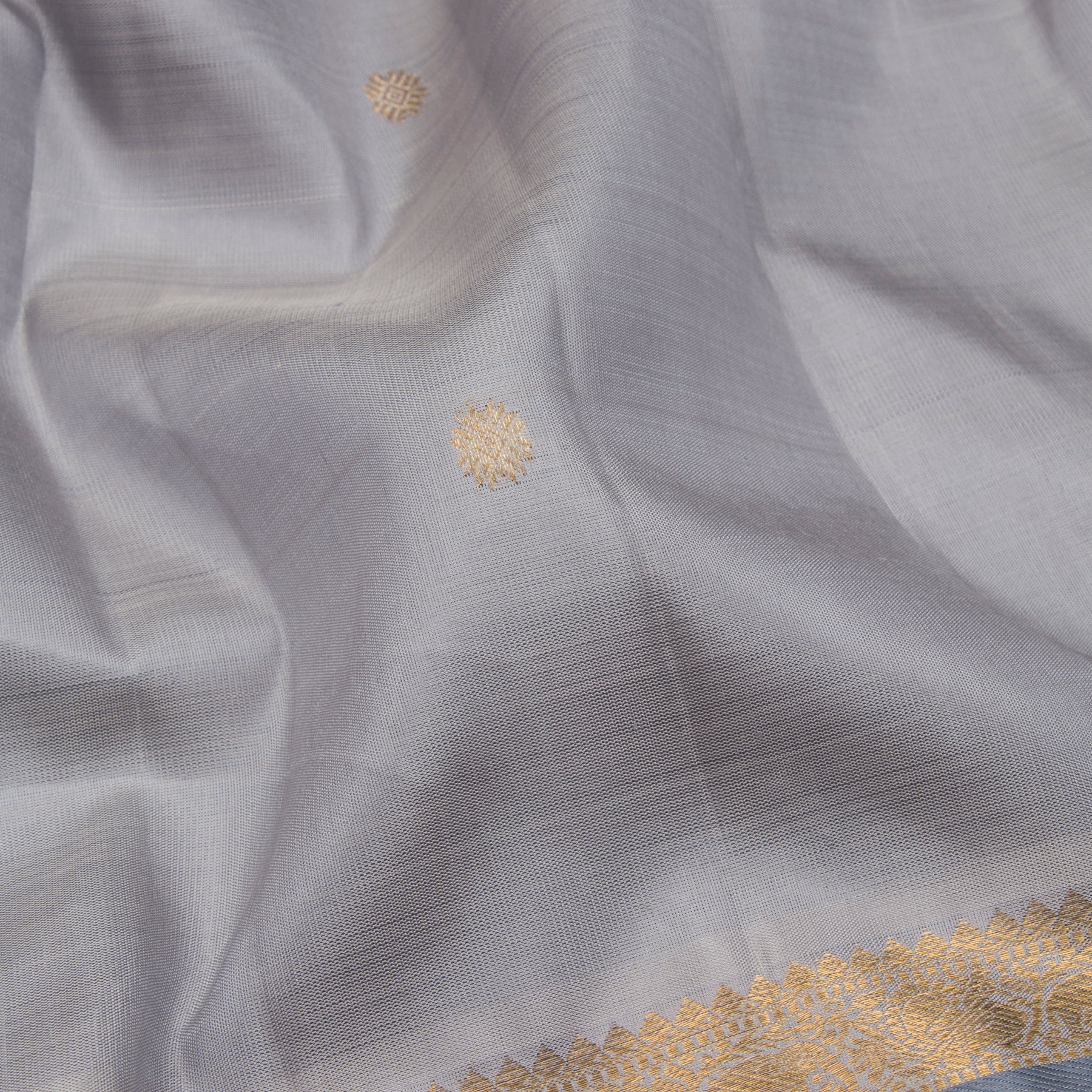 Kanakavalli Kanjivaram Silk Sari 23-599-HS001-05311 - Fabric view