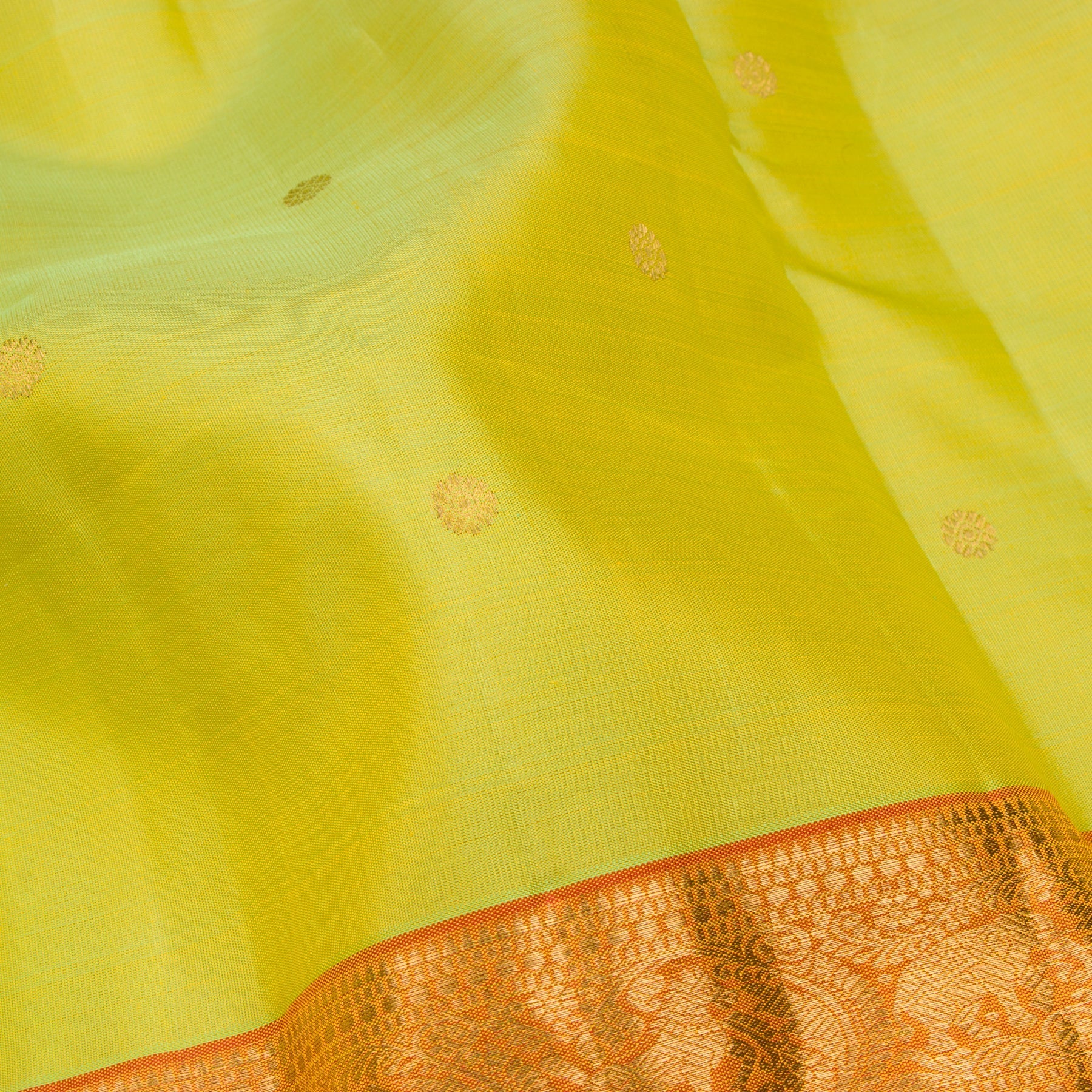 Kanakavalli Kanjivaram Silk Sari 23-599-HS001-05997 - Fabric View